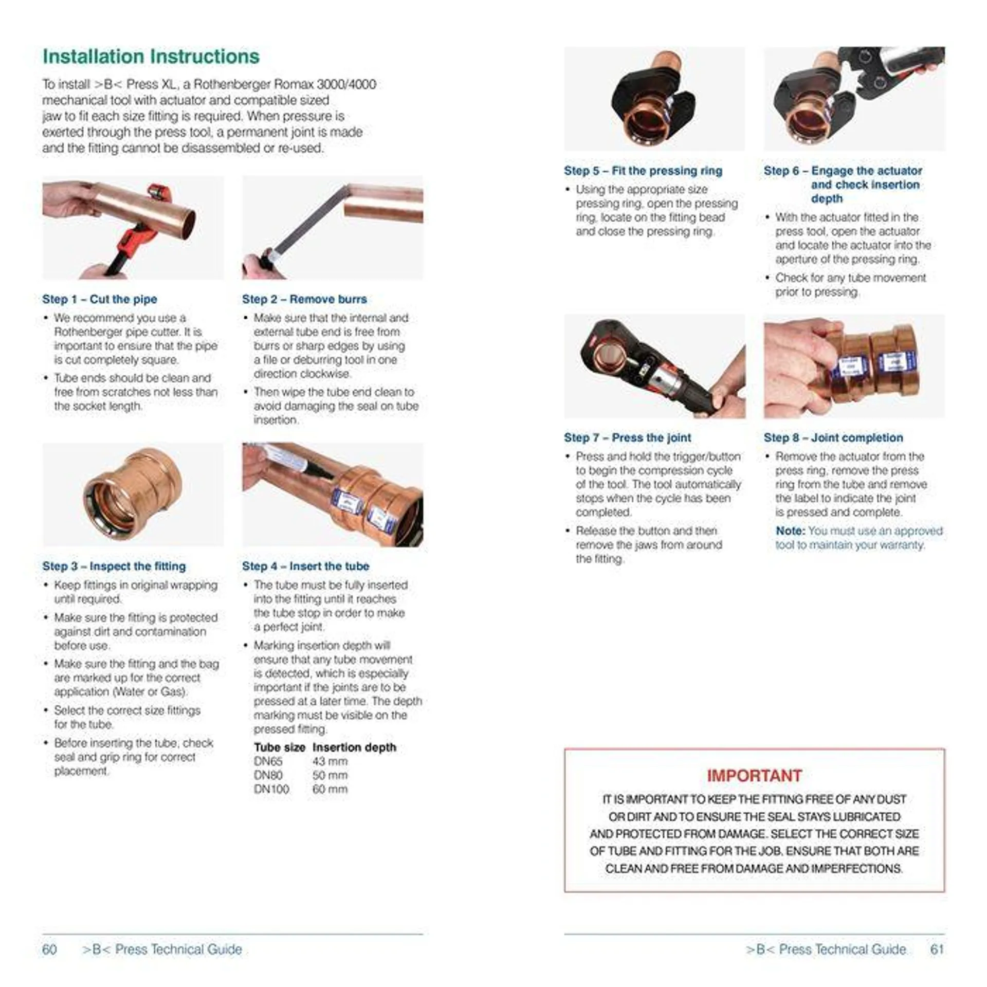 >B< Press Fitting System - 31