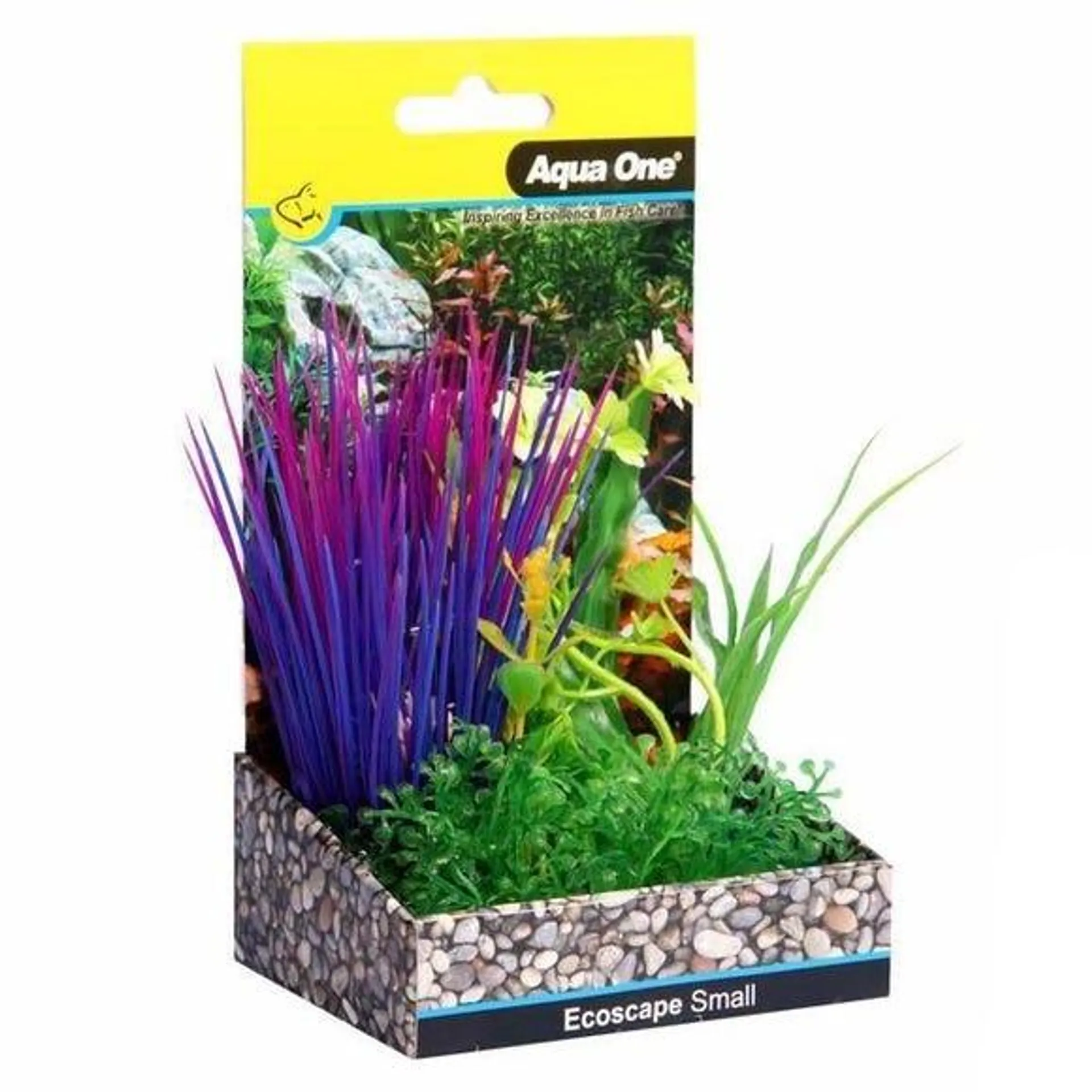 Aquaone Ecoscape Small Planter Blyxa Purple