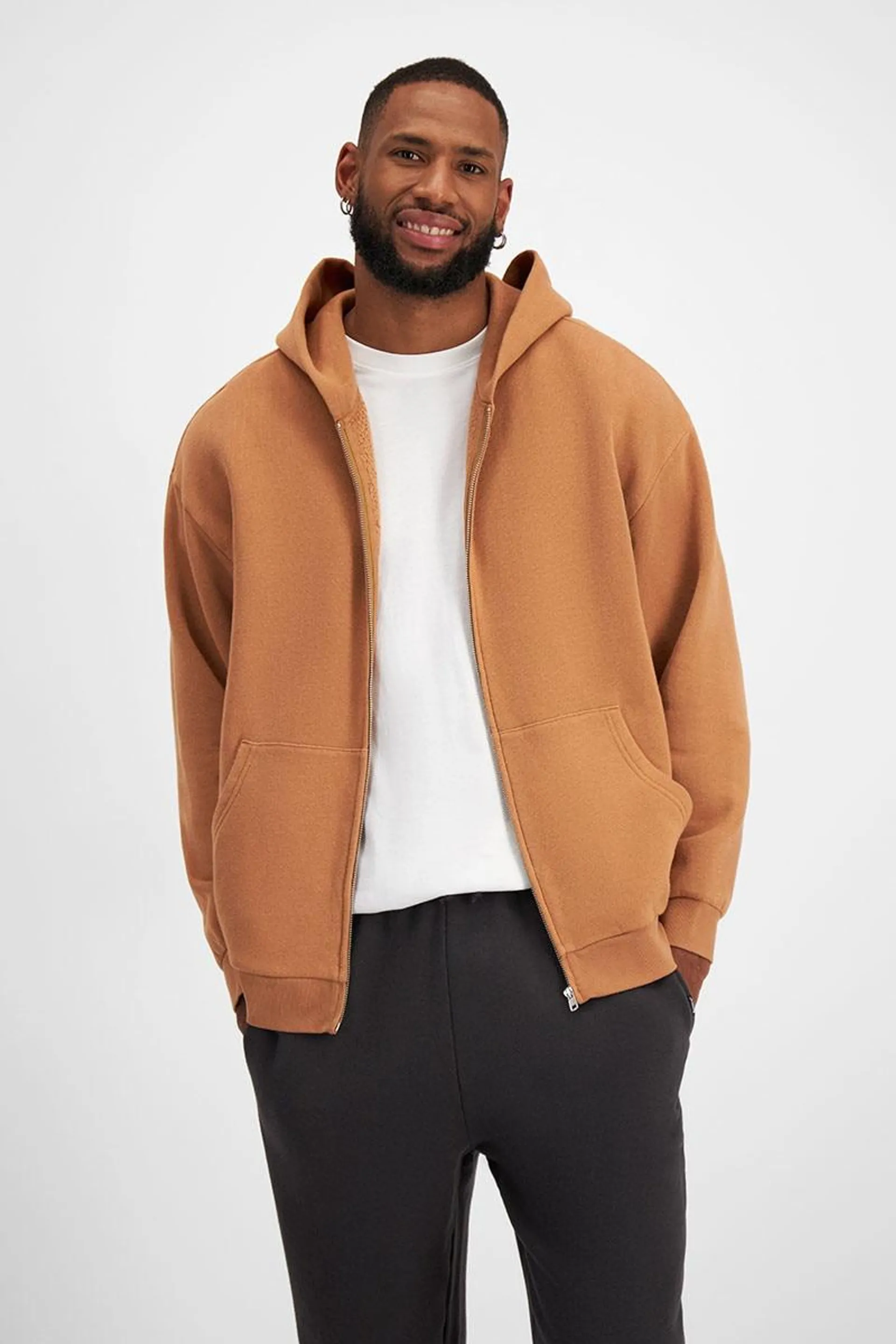 Sweats Relaxed Fleece Zip Hoodie