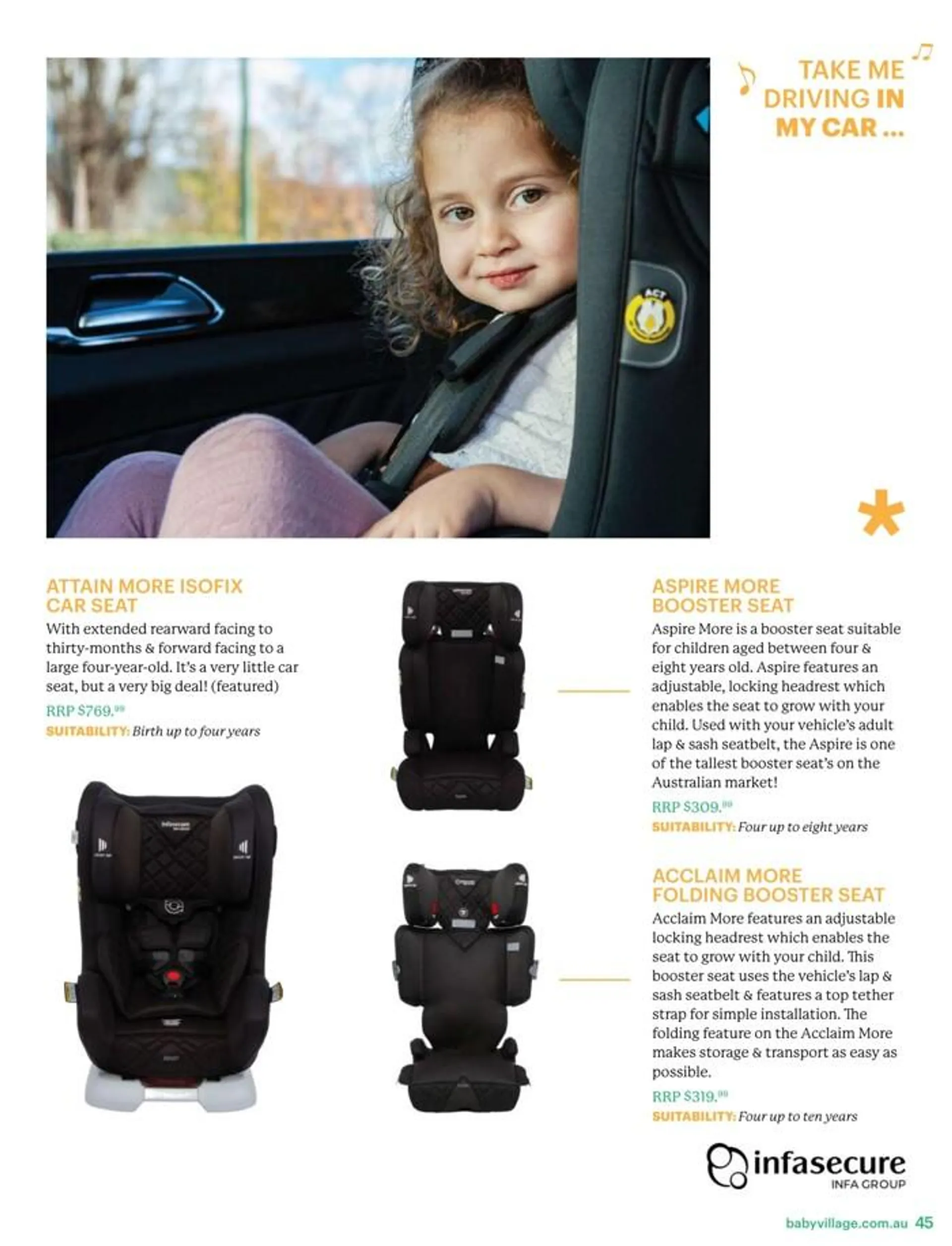 Baby Gear Buying Guide - Catalogue valid from 7 April to 31 July 2024 - page 45