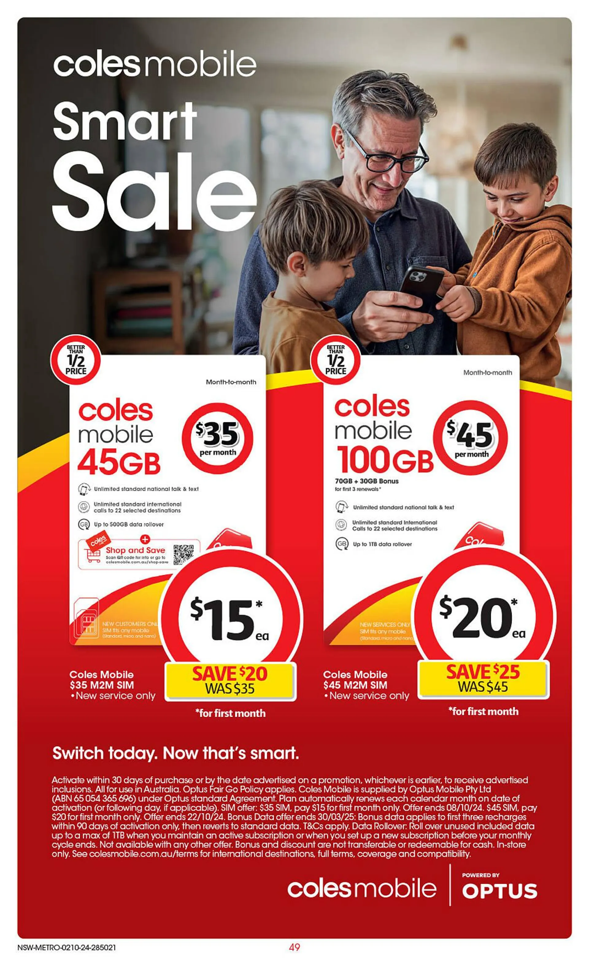 Coles catalogue - Catalogue valid from 2 October to 8 October 2024 - page 50