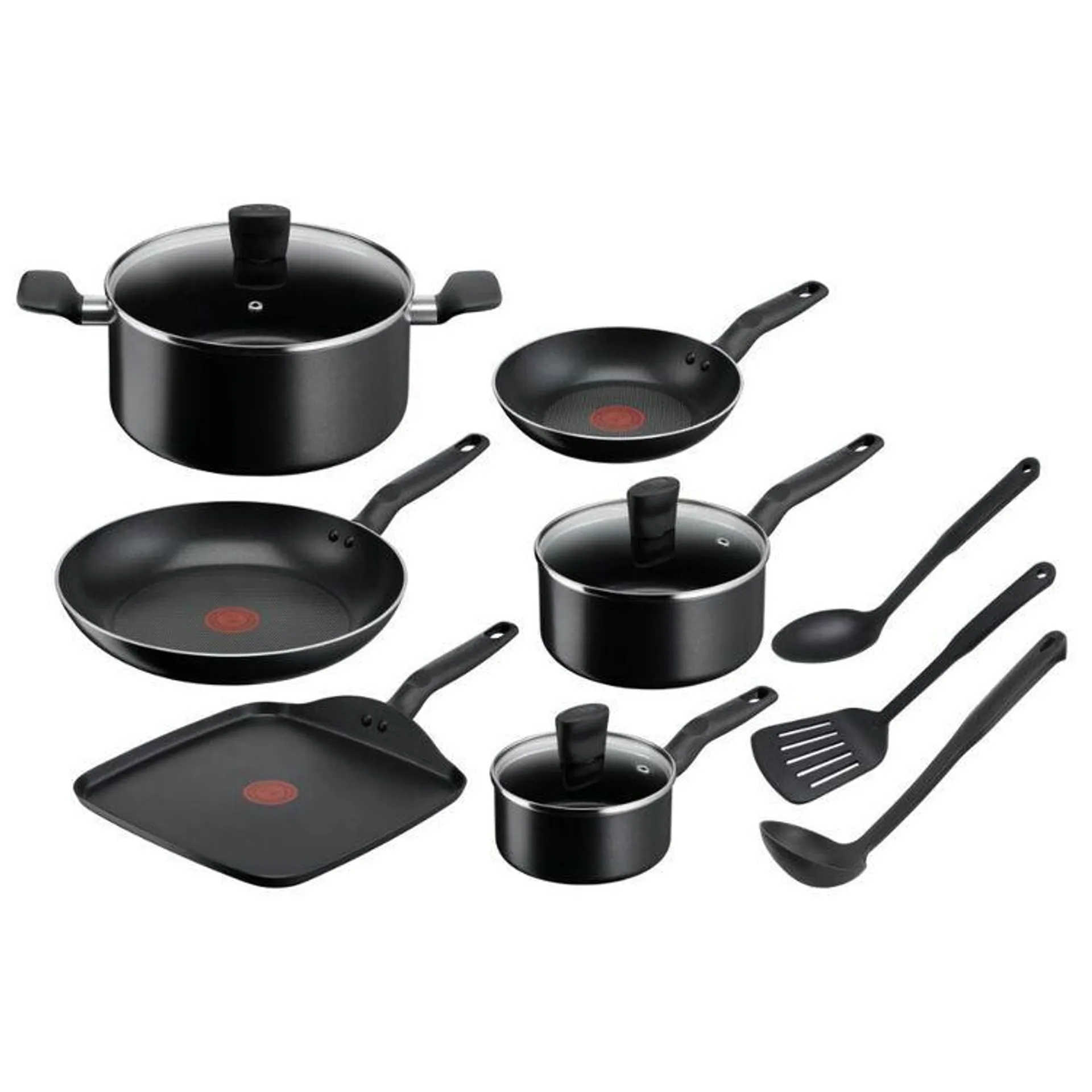 Tefal Essential Non-Stick 9-Piece Cookset