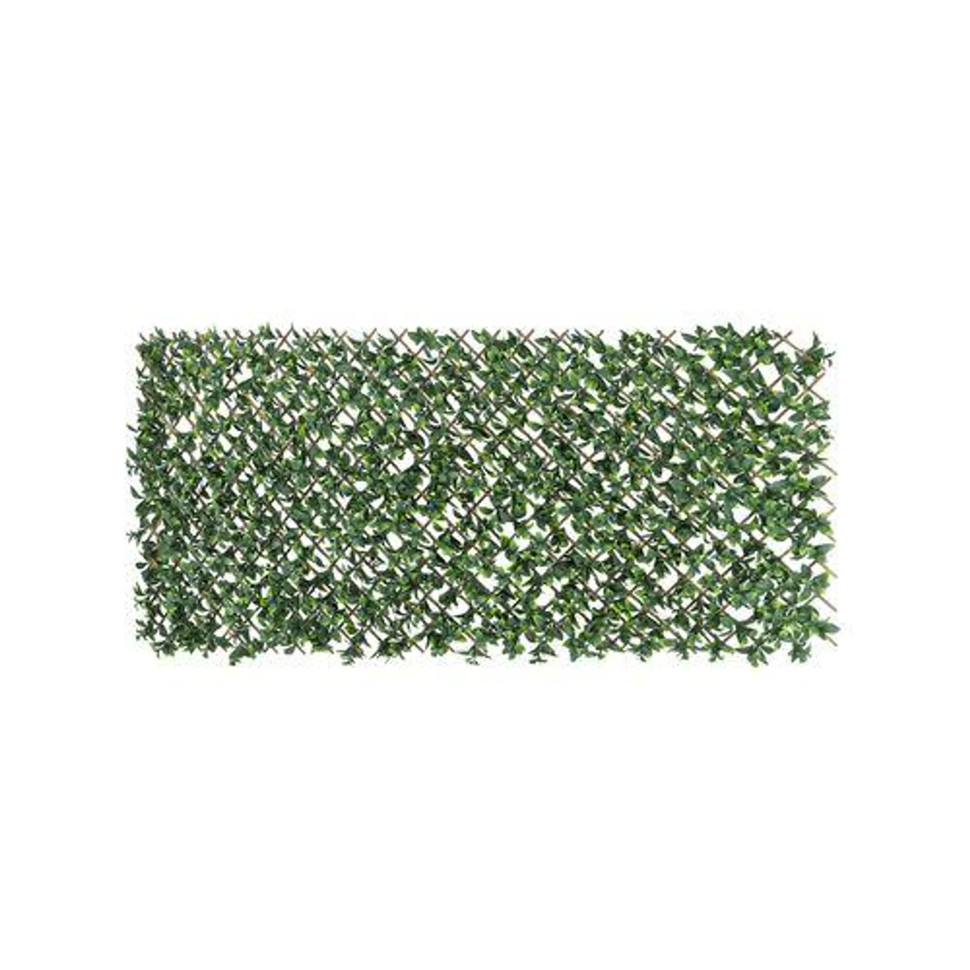 UN-REAL 180 x 90cm Pittosporum Artificial Bamboo Trellis Expandable Hedge