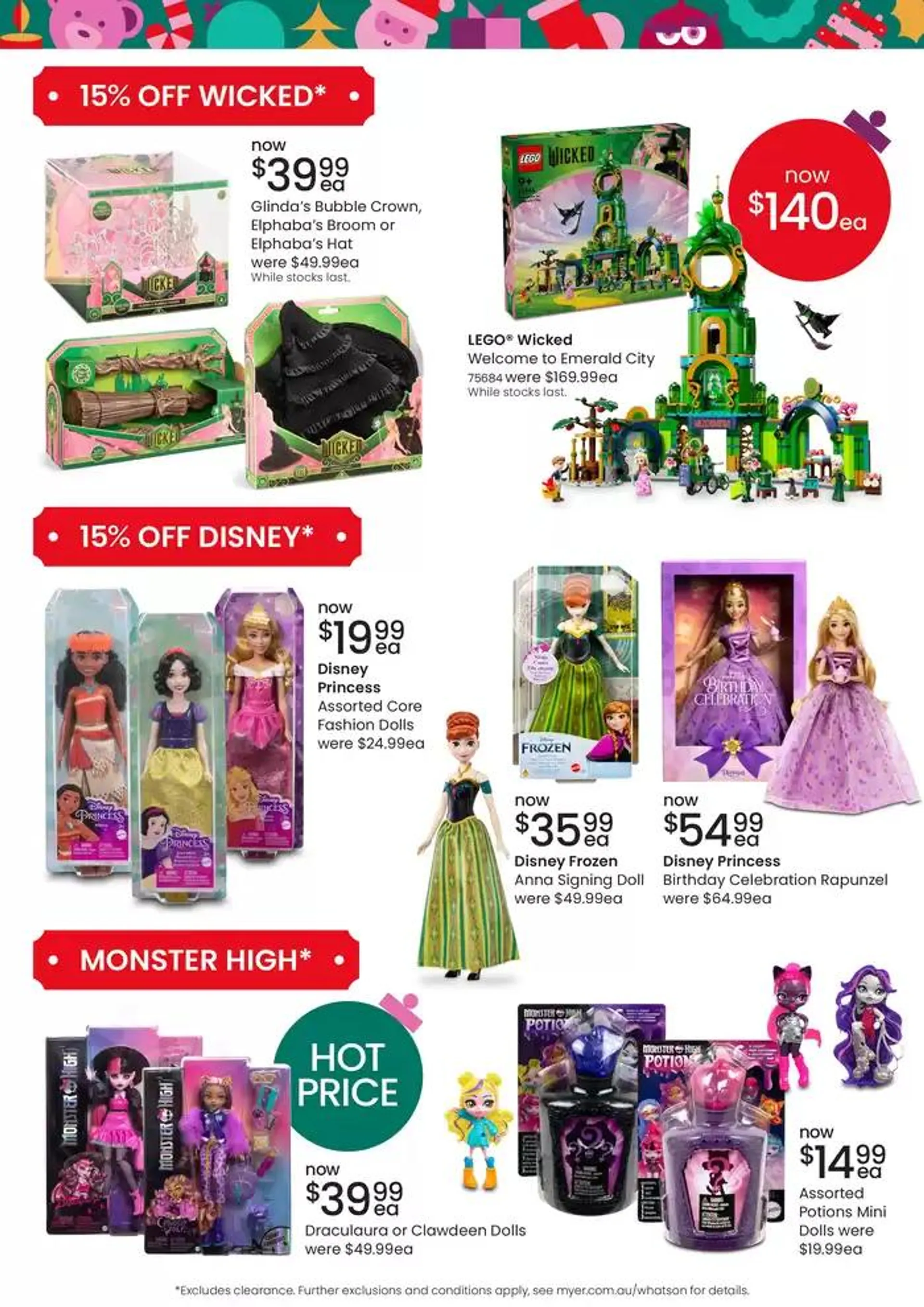 Myer Christmas Toys - Catalogue valid from 18 November to 24 December 2024 - page 5