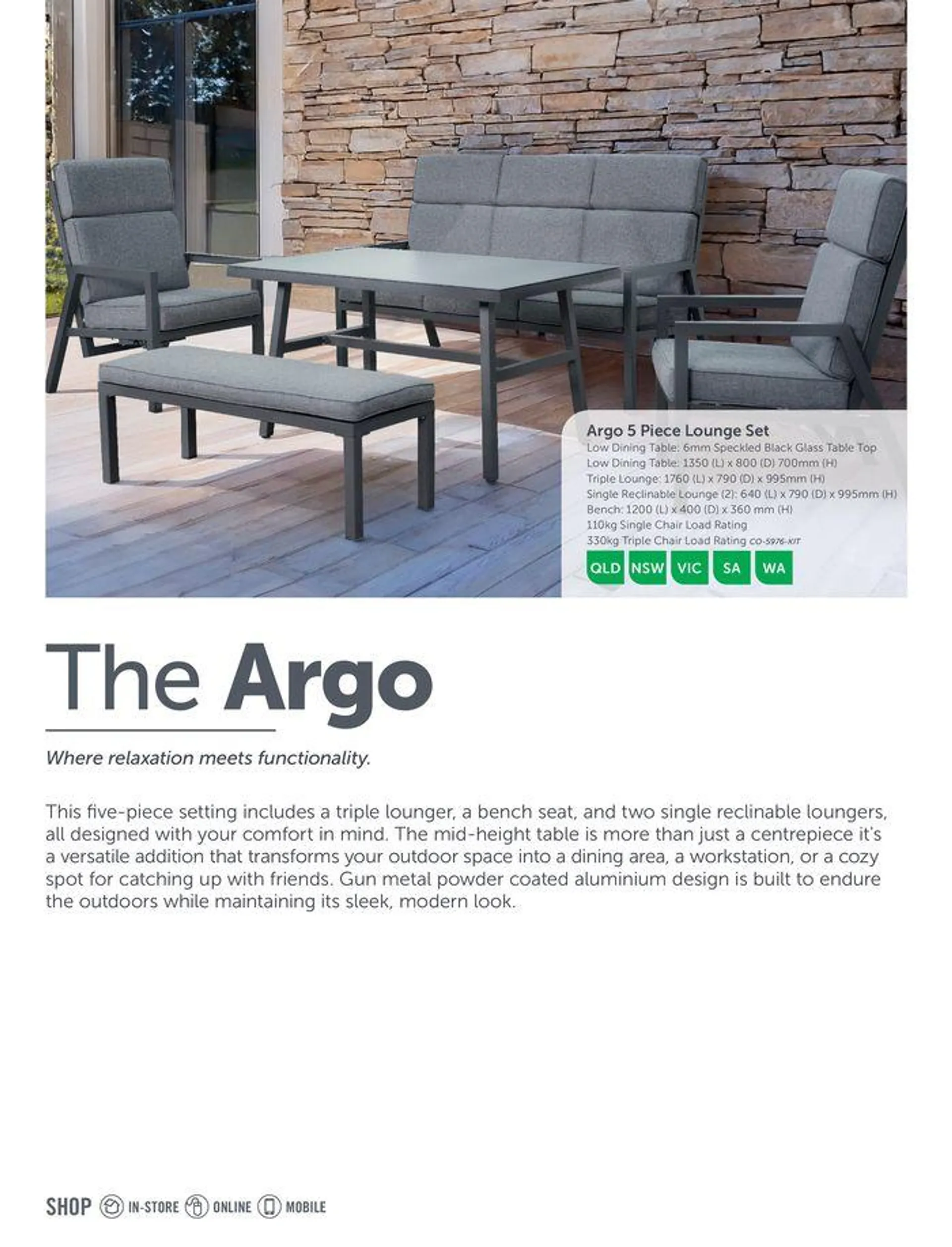 Outdoor Furniture Lookbook - Catalogue valid from 18 September to 18 December 2025 - page 12