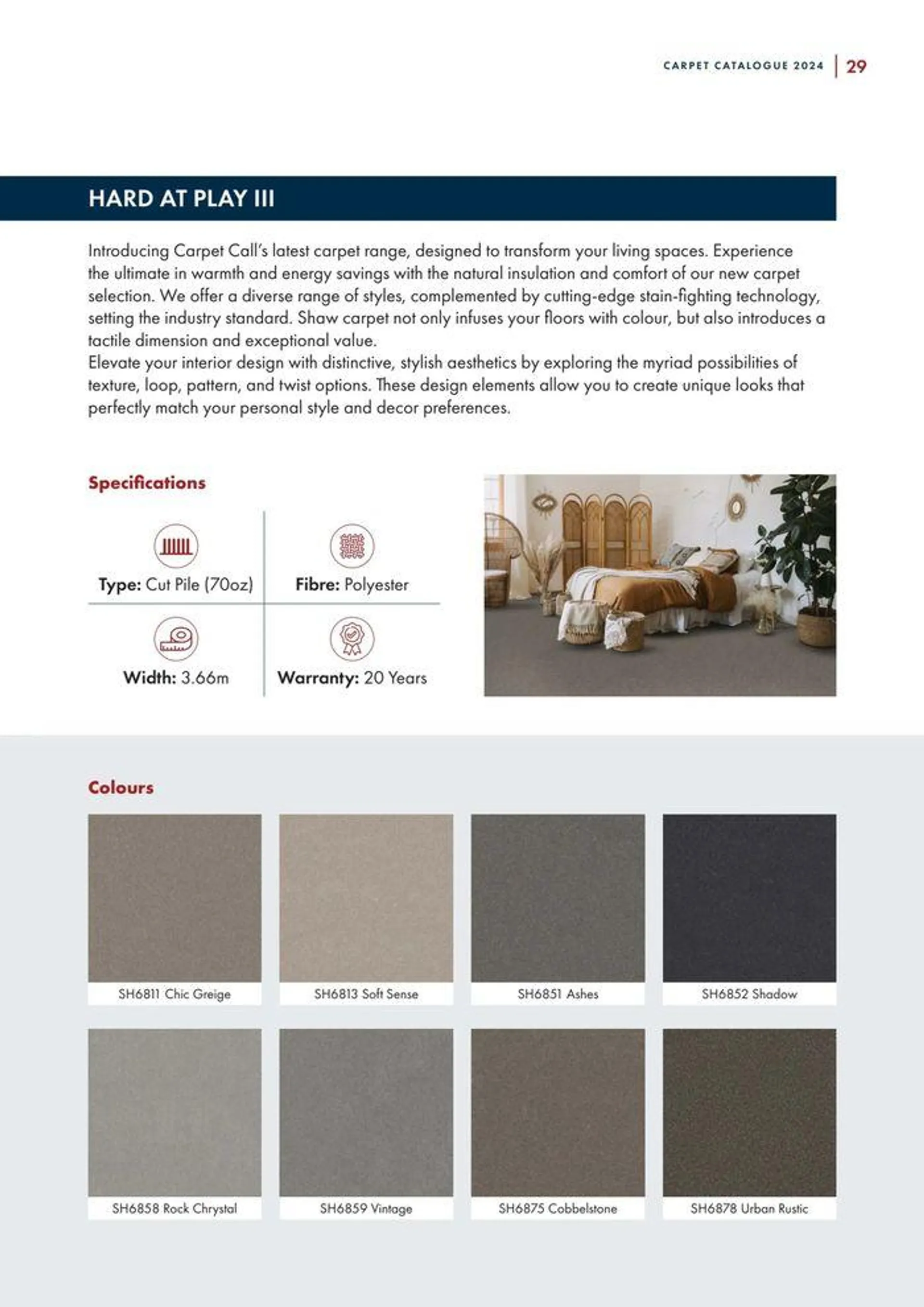 Carpet Catalogue - Catalogue valid from 24 September to 31 December 2024 - page 29