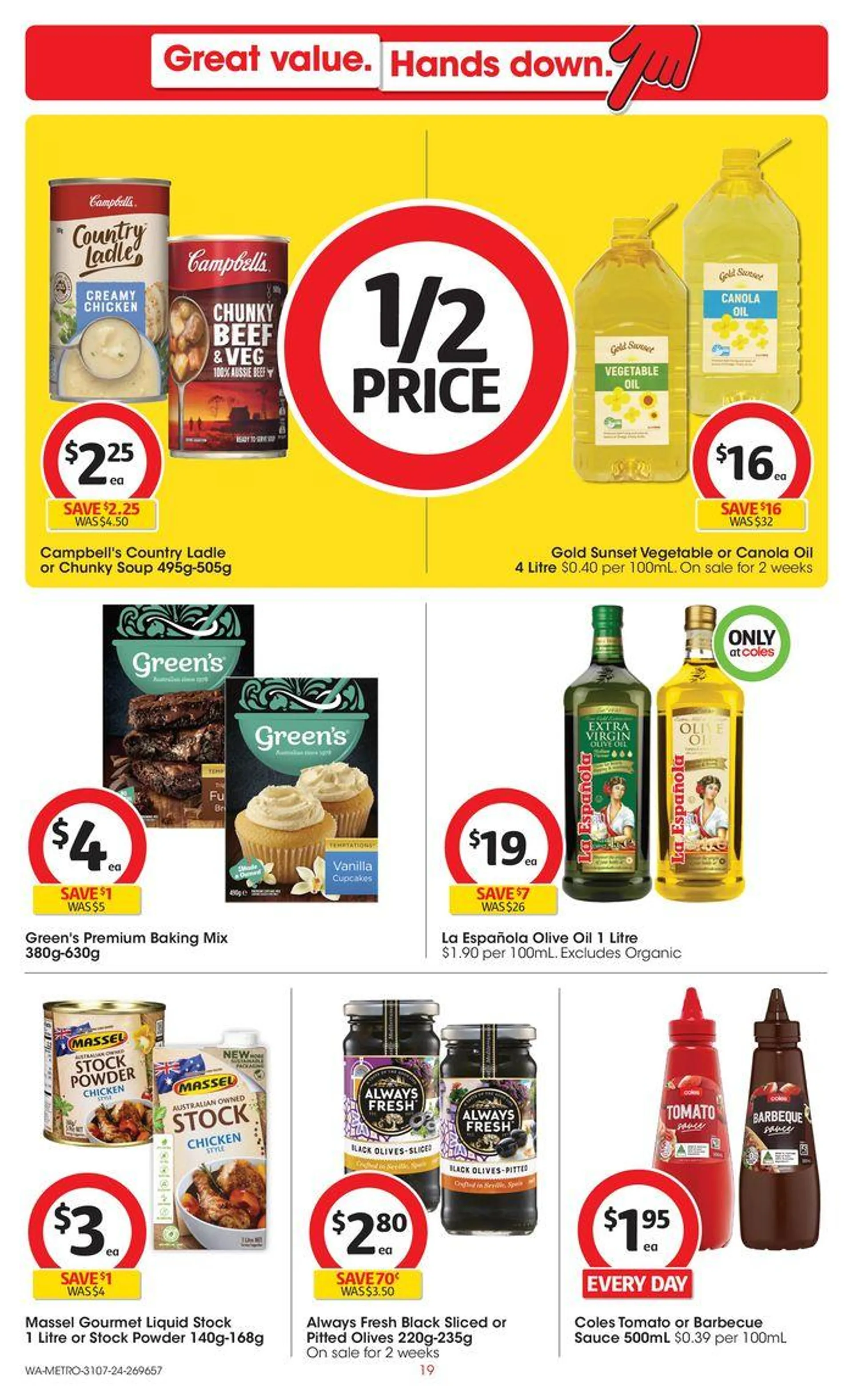 Great Value. Hands Down. - 31st July - Catalogue valid from 31 July to 6 August 2024 - page 19