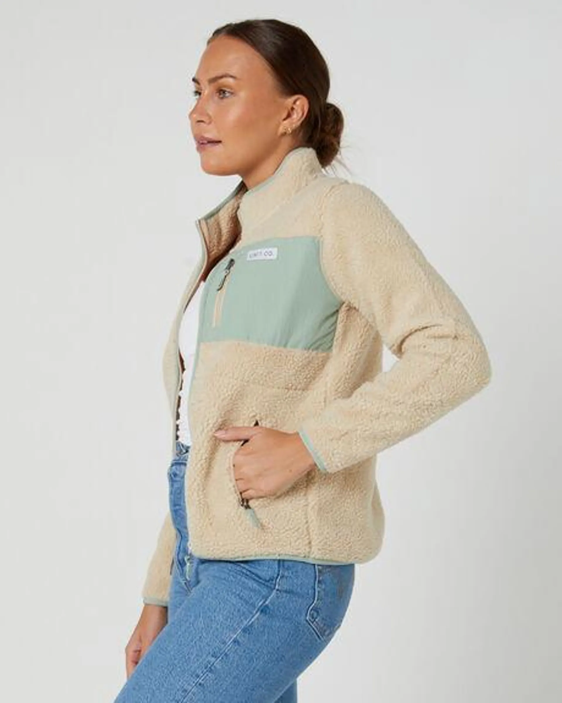 Ladies Jacket - Half Pile Fleece - Strike