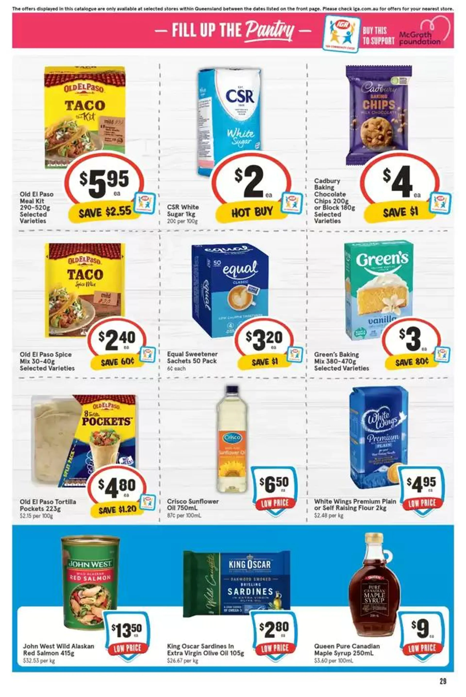 IGA - 1/2 Price - 23/10 - Catalogue valid from 23 October to 29 October 2024 - page 29