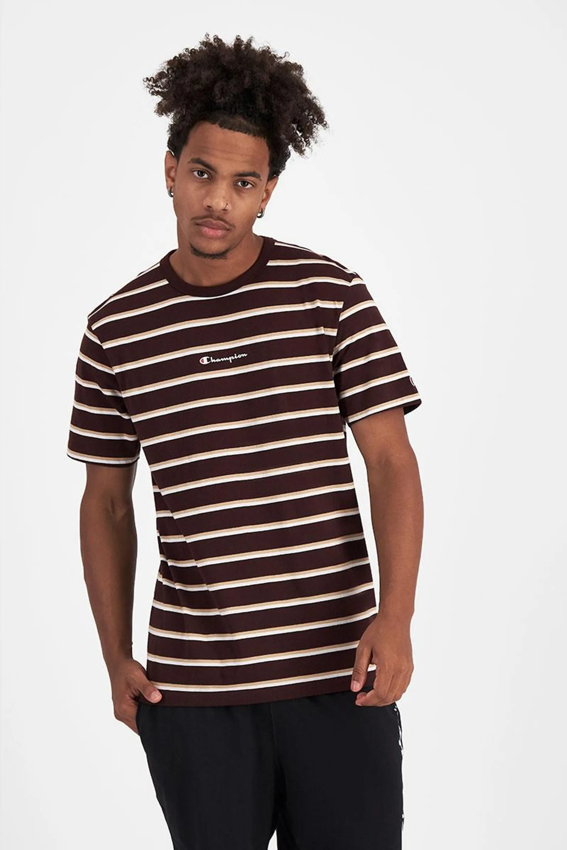 Script Stripe Tee