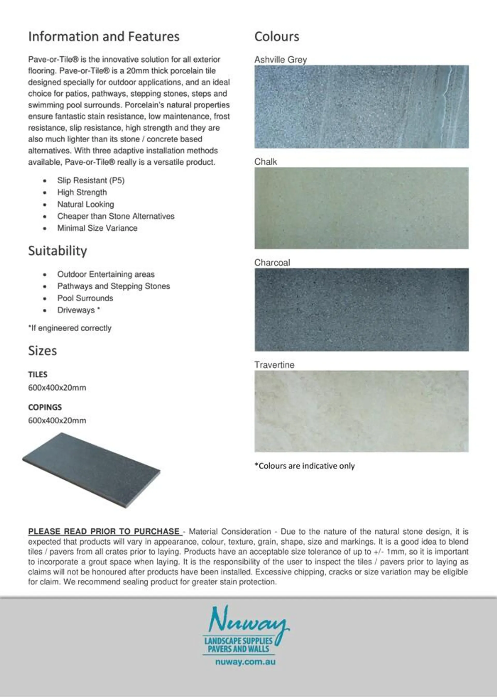 Pave-or-Tile Brochure - Catalogue valid from 19 May to 30 September 2024 - page 2