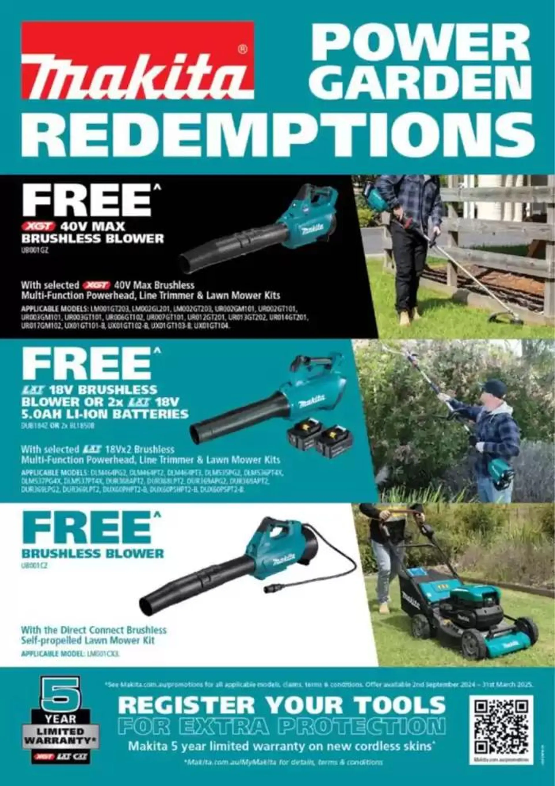 Makita Redemptions - Catalogue valid from 4 December to 31 March 2025 - page 2