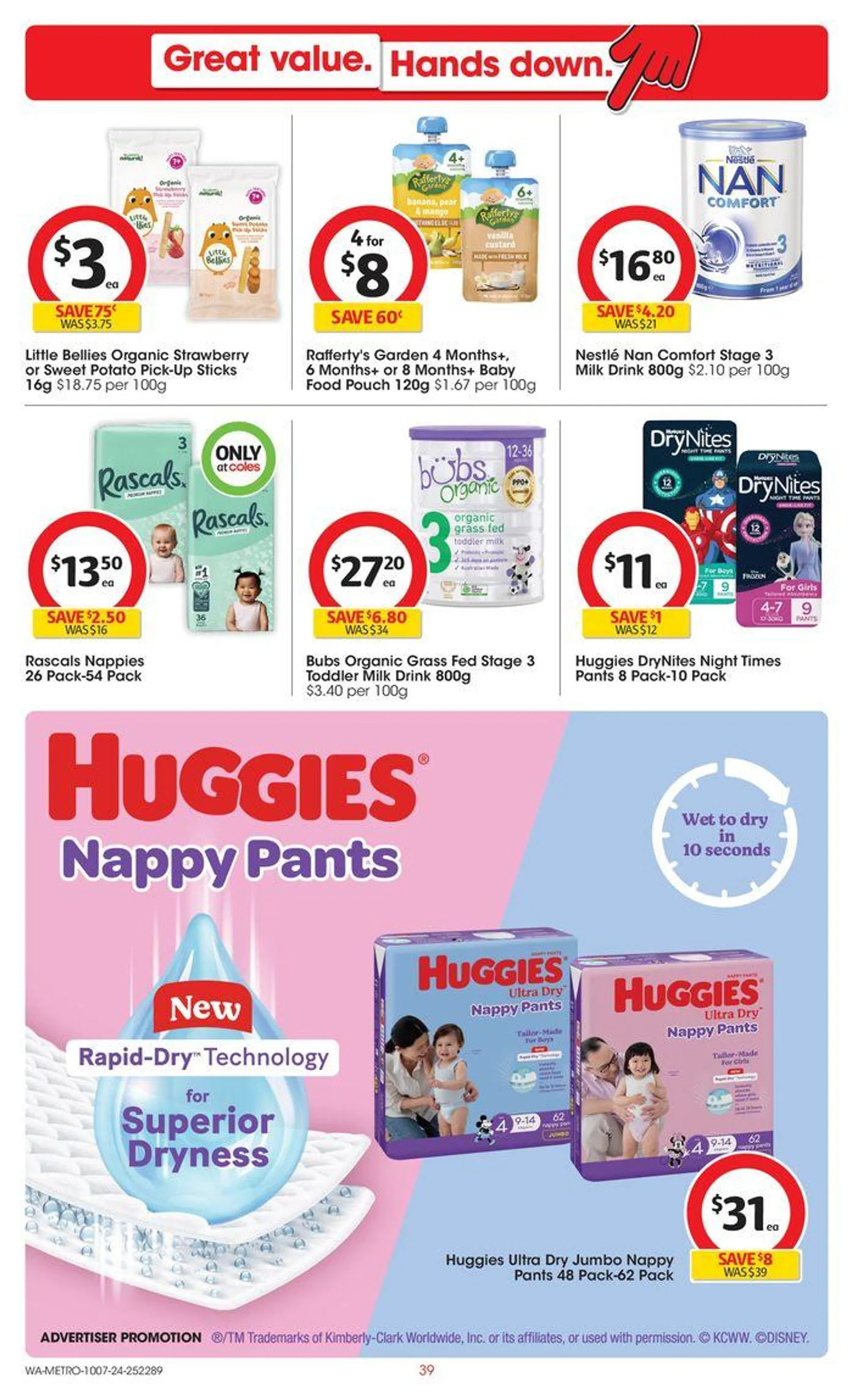 Great Value. Hands Down. - 10th July - Catalogue valid from 10 July to 16 July 2024 - page 39