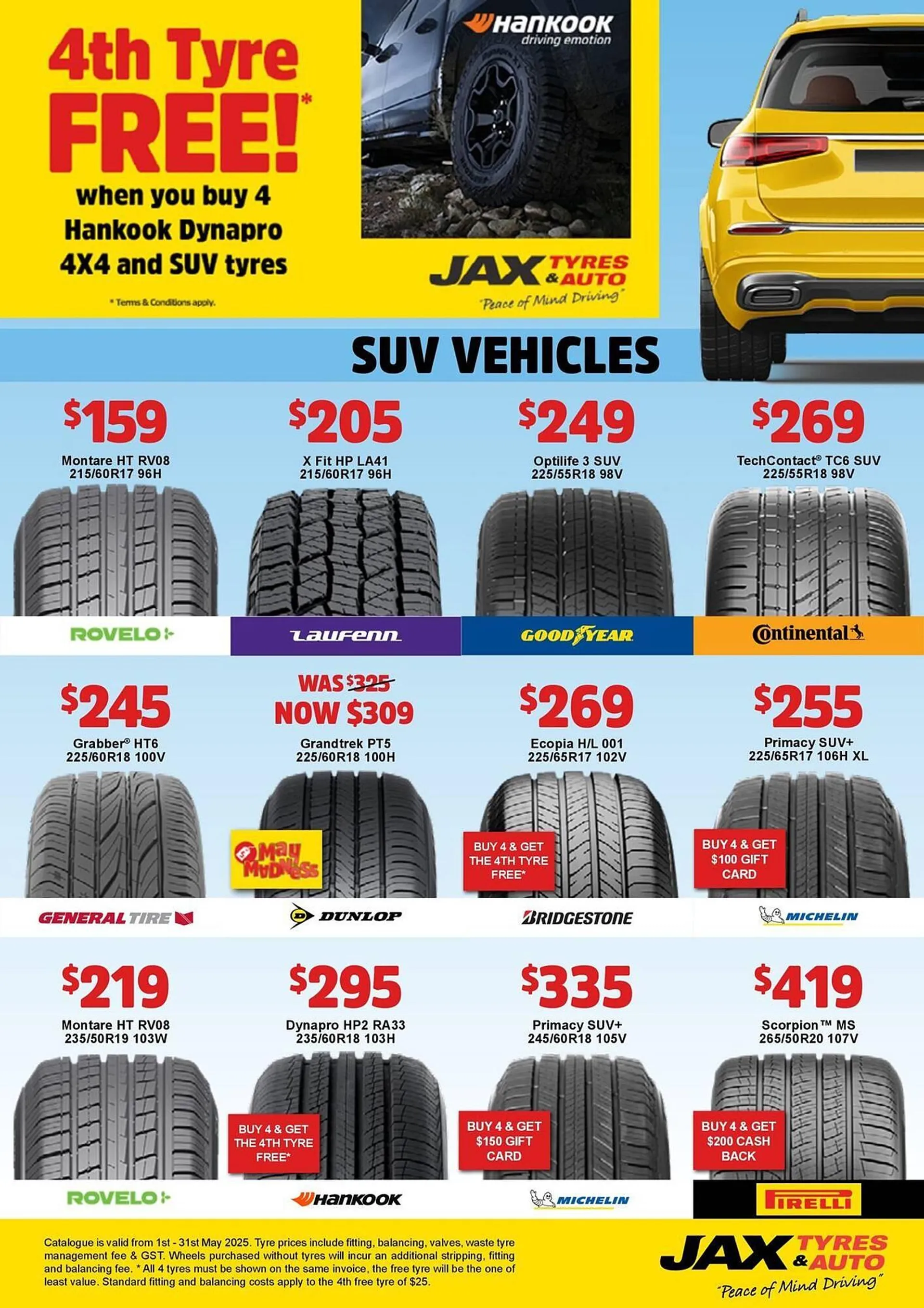 Jax Tyres catalogue - Catalogue valid from 5 May to 31 May 2025 - page 5