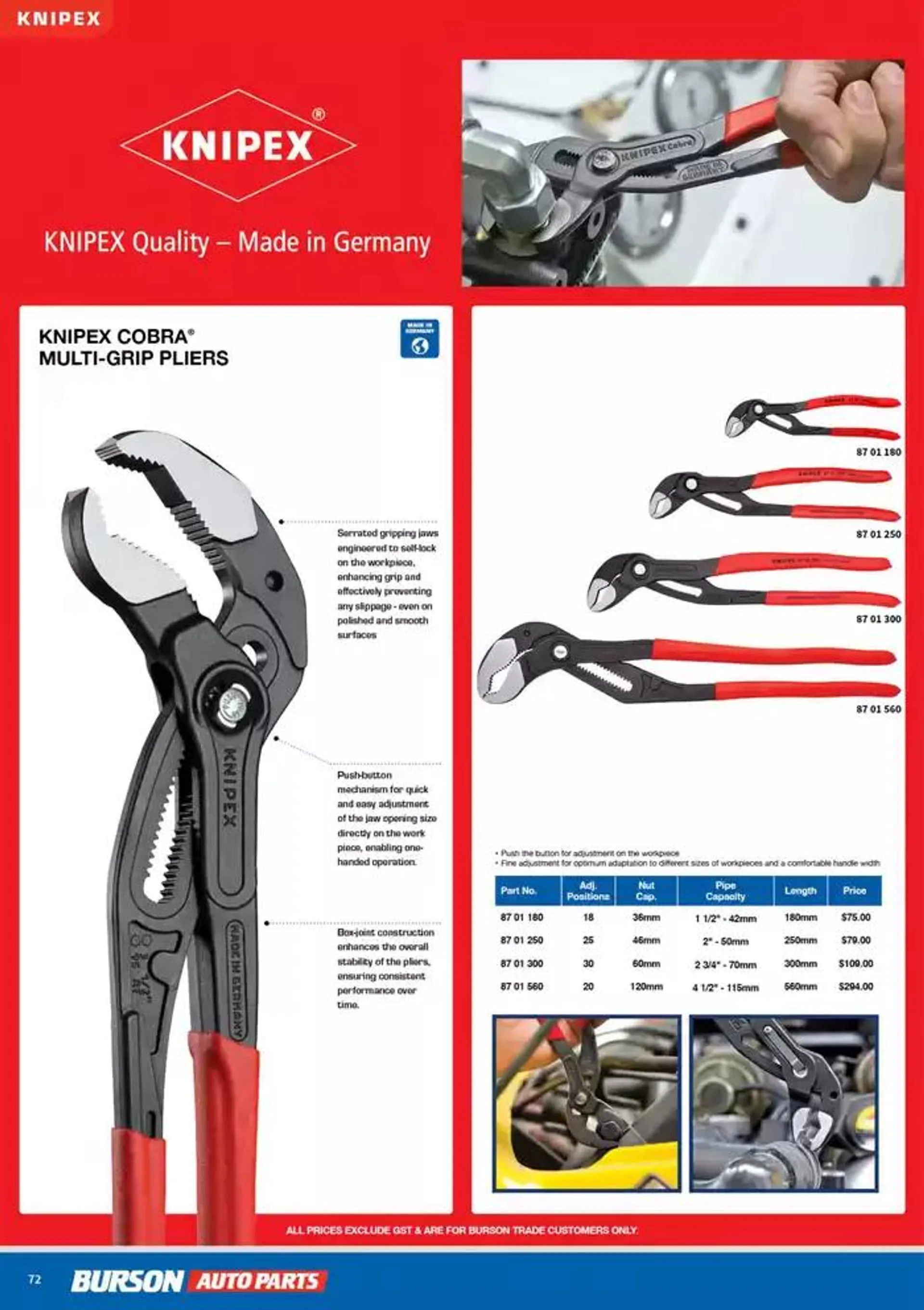 Tools And Equipment - Catalogue valid from 3 October to 31 December 2024 - page 69