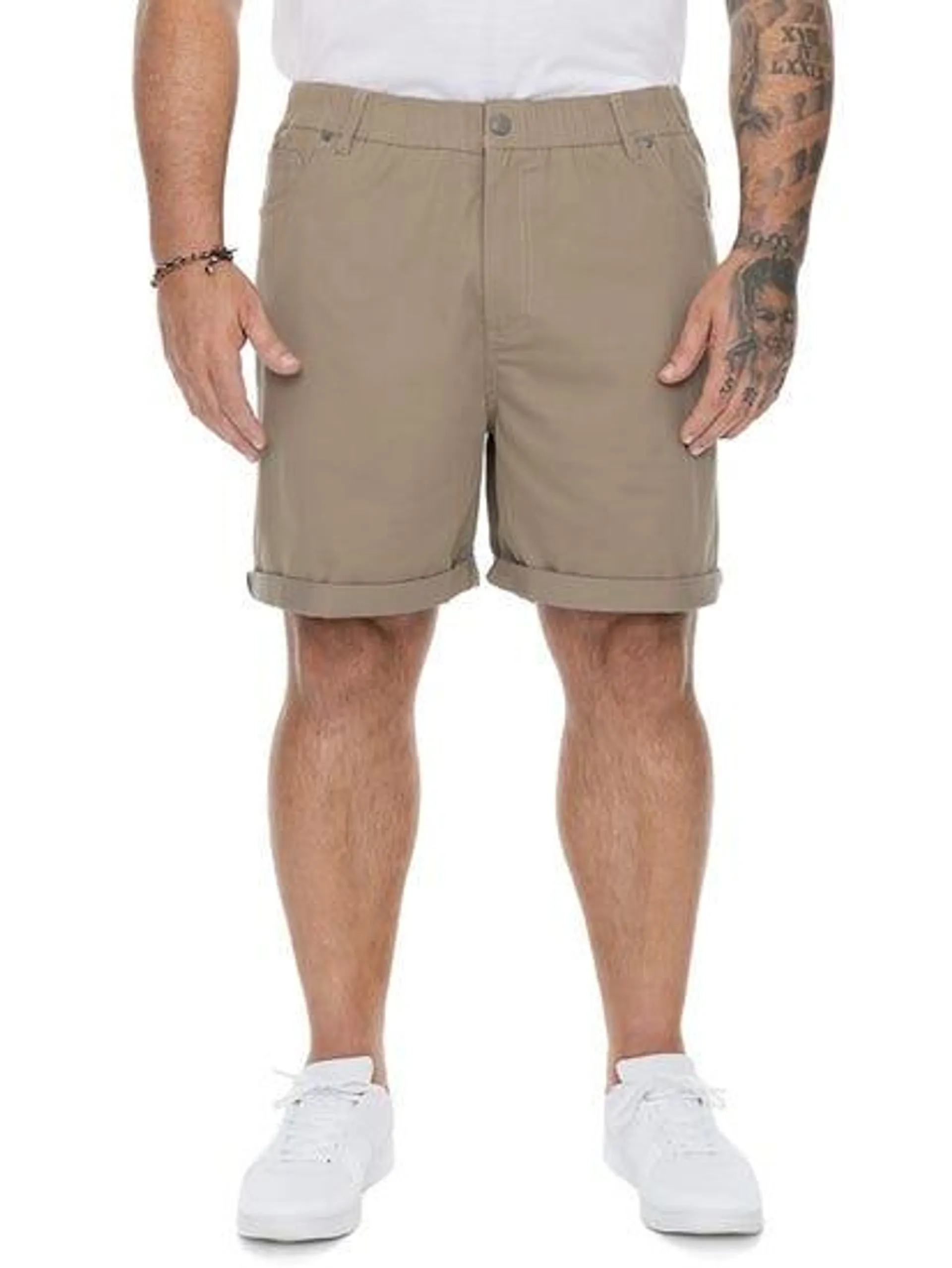 Big Mens 5 Pocket Twill Short