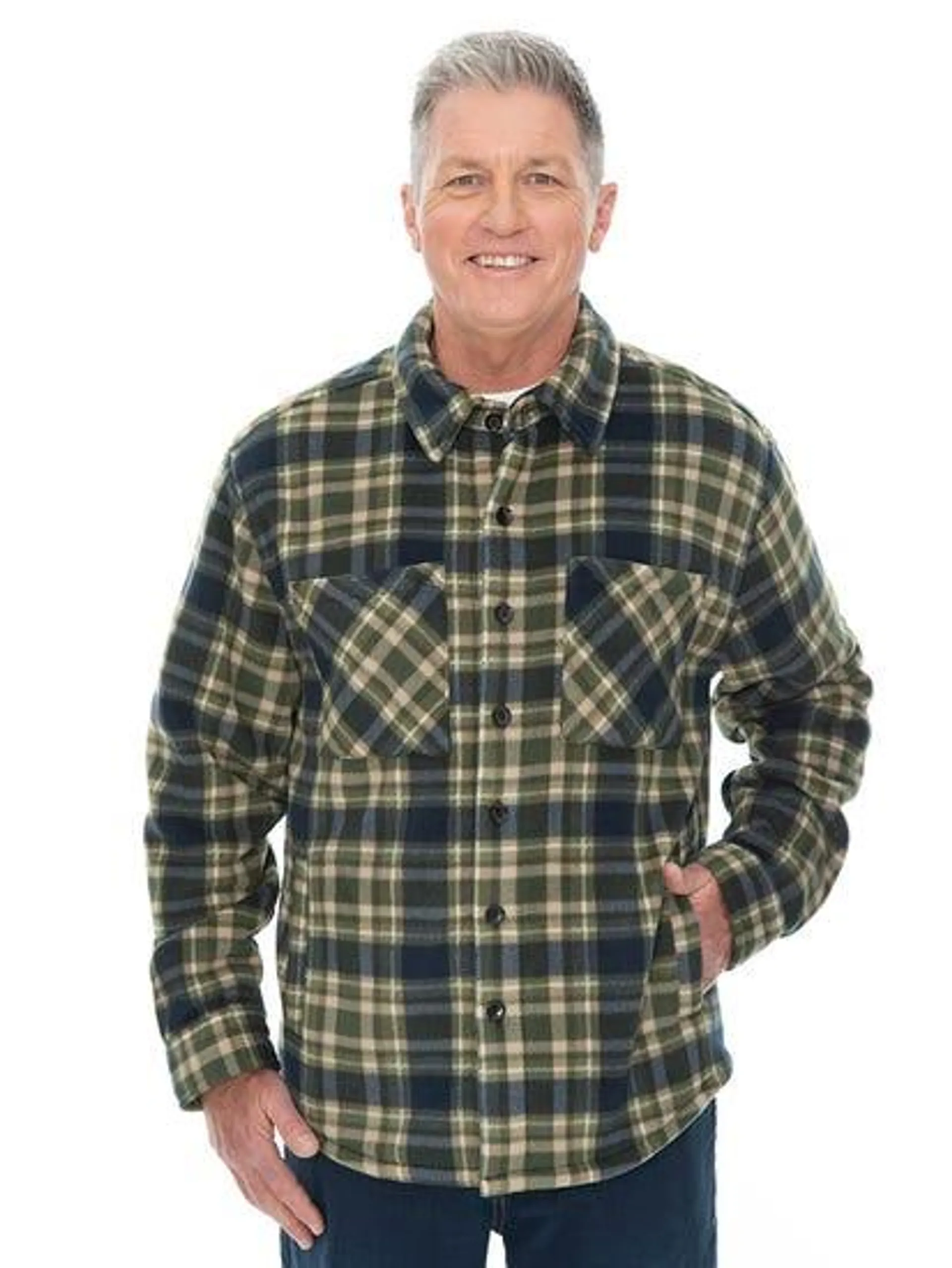 Lowes Shacket Brown Check