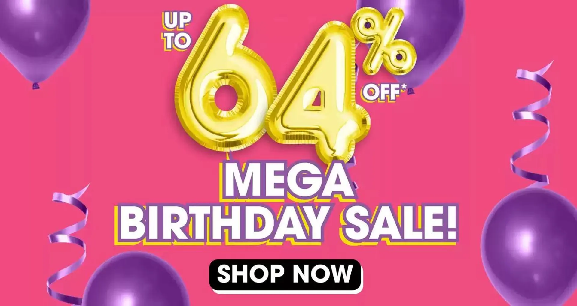 Mega Birthday Sale - 1