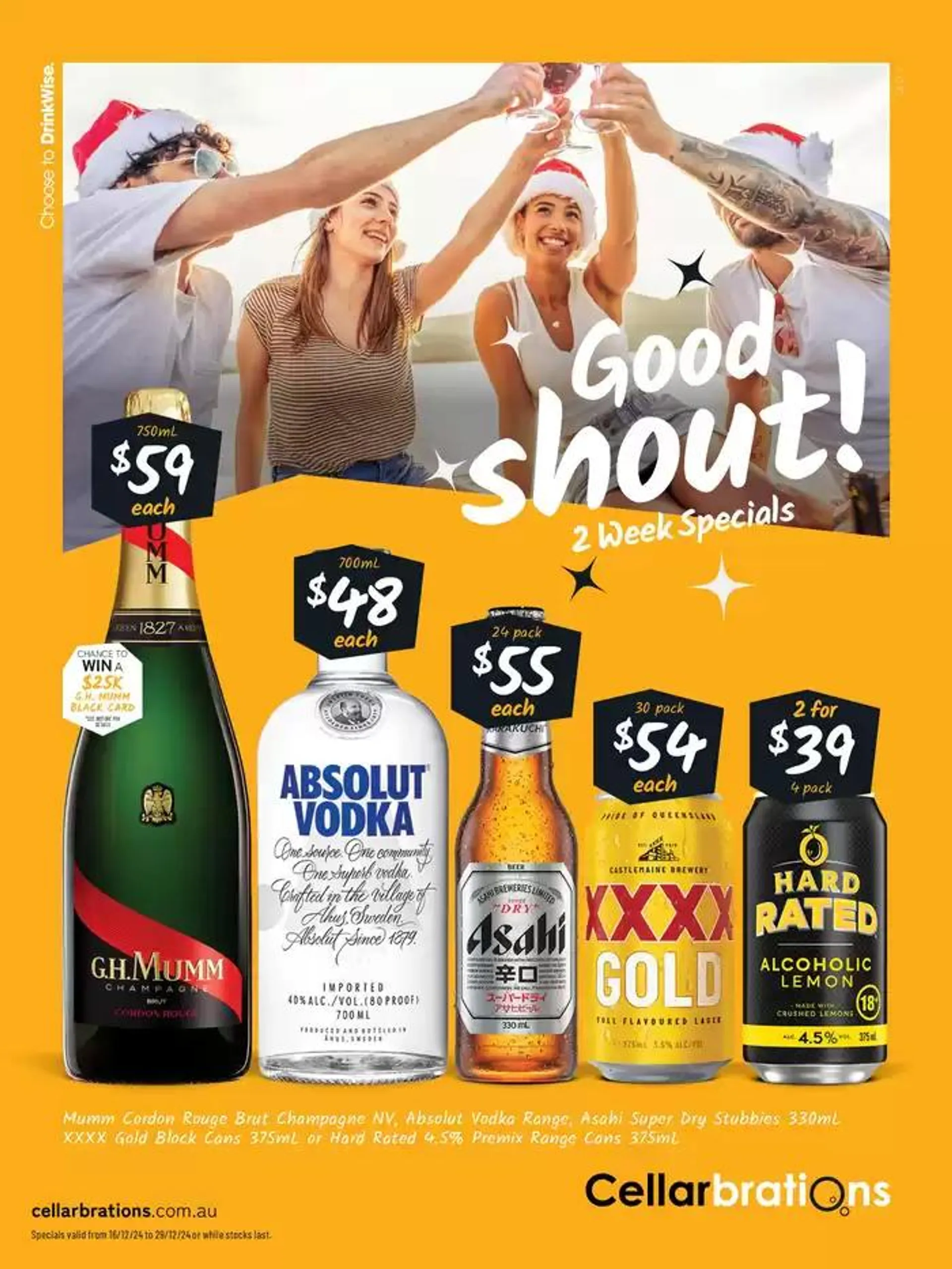 Good Shout! 2 Week Specials - QLD Z1 - 1