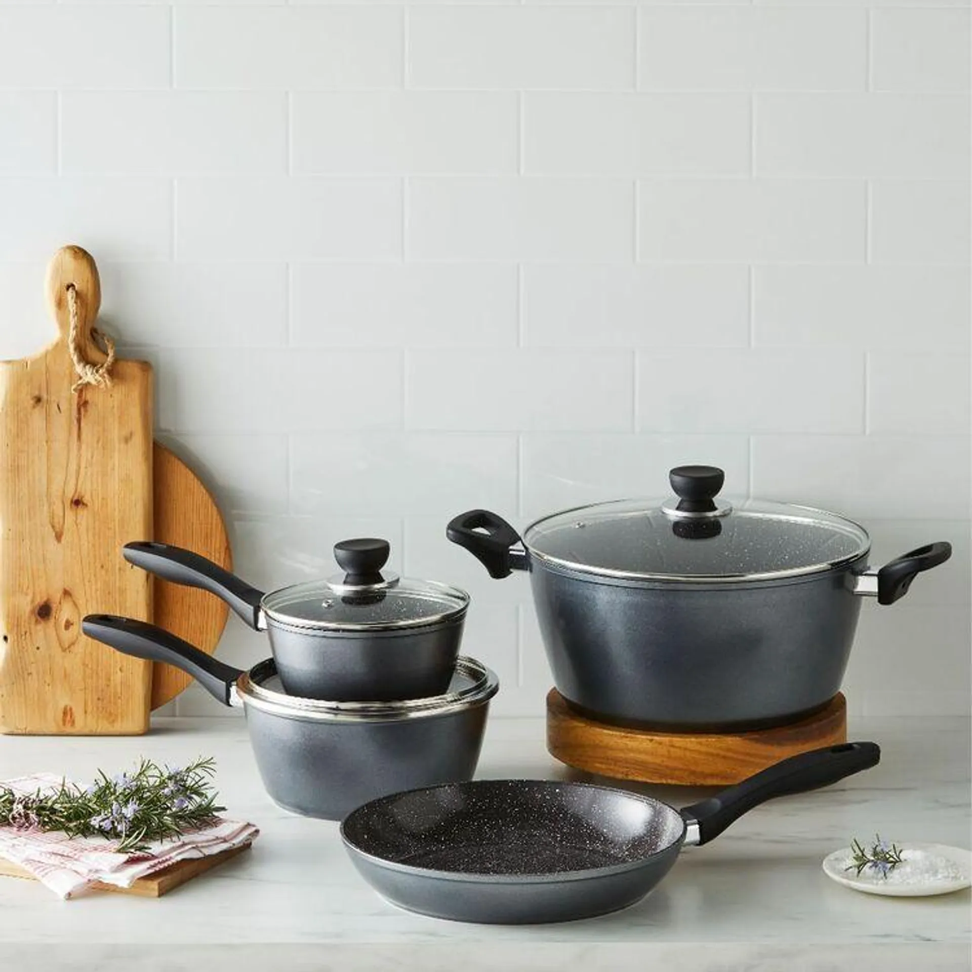 Smith + Nobel Pro Stone 4-Piece Cookset