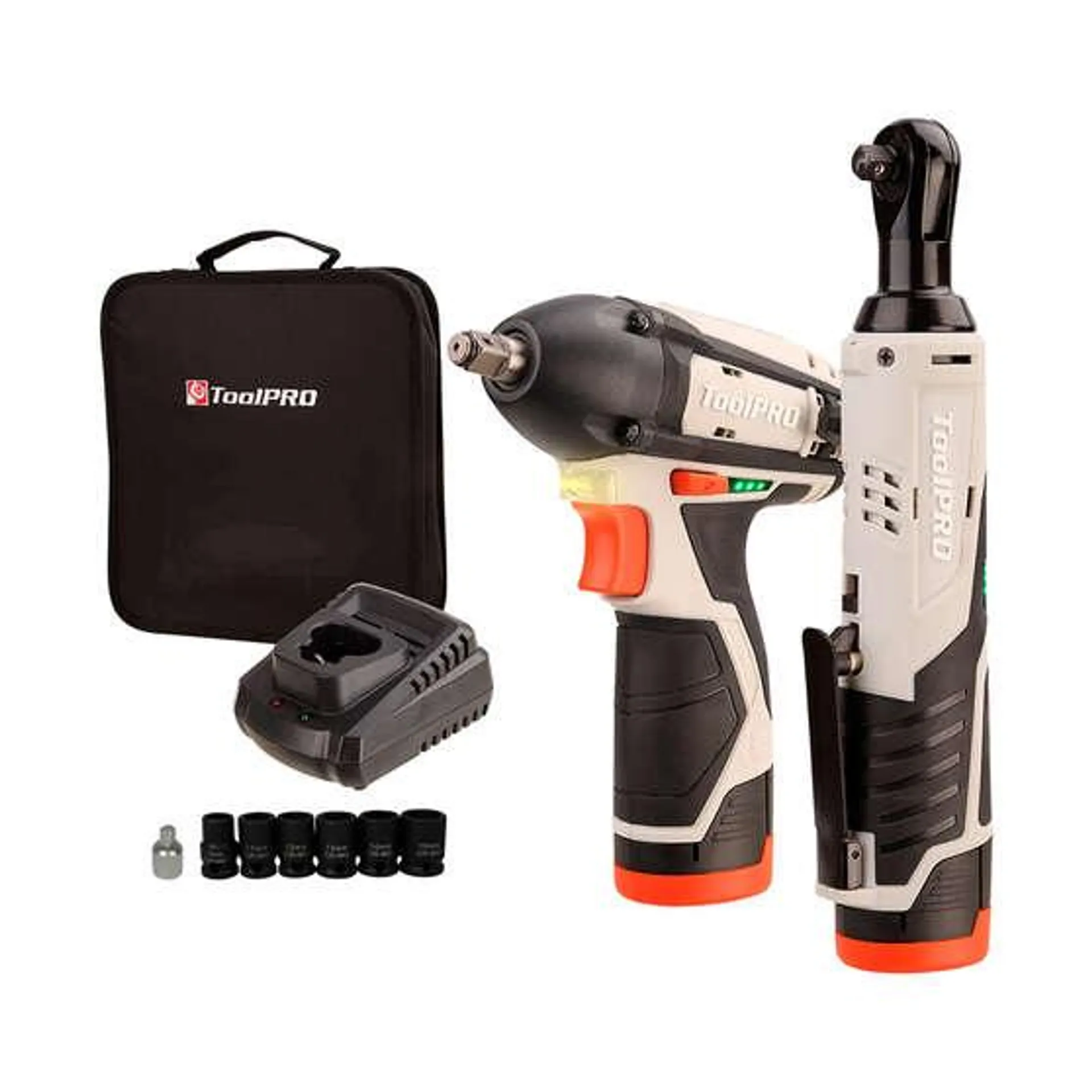 ToolPRO 12V Mechanics Power Tool Kit 2.0Ah