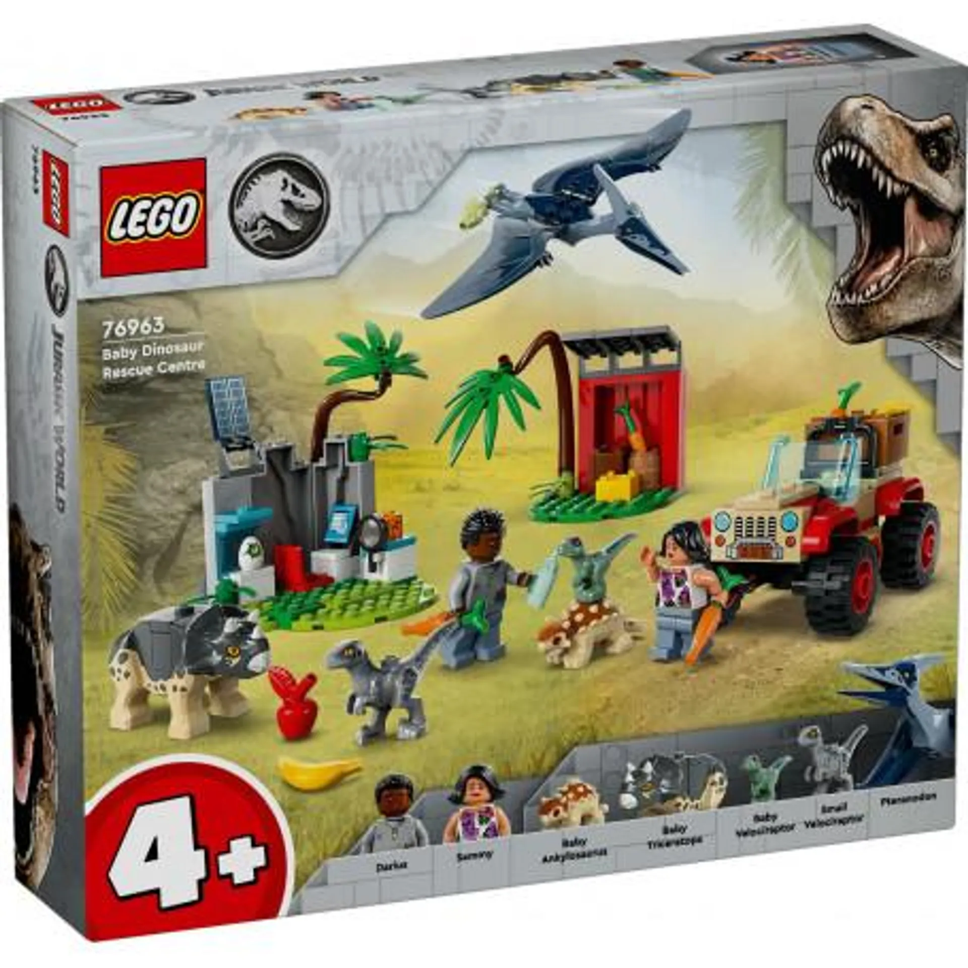 LEGO Jurassic World Baby Dinosaur Rescue Centre 76963