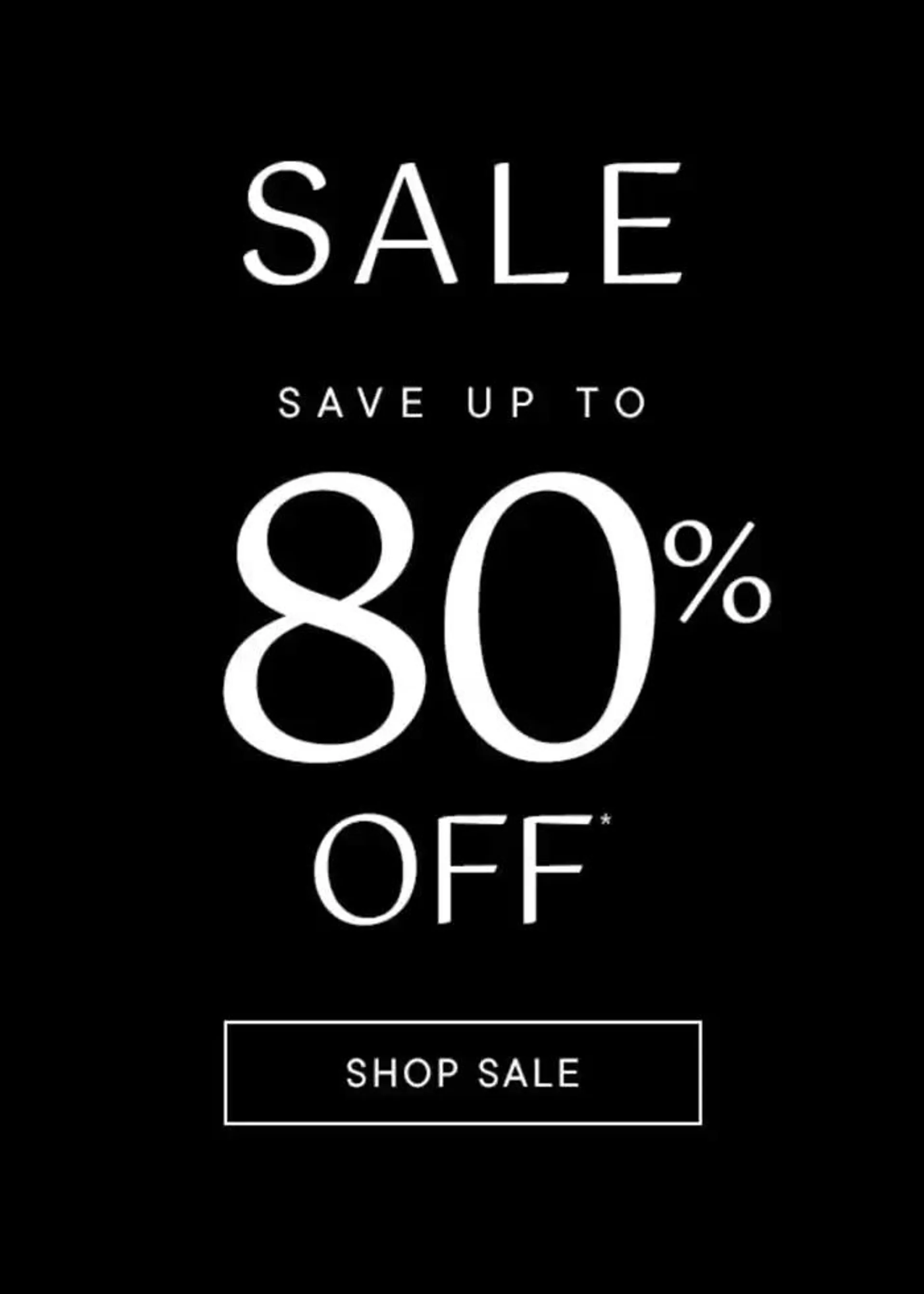 Sale Save Up To 80% Off - 1