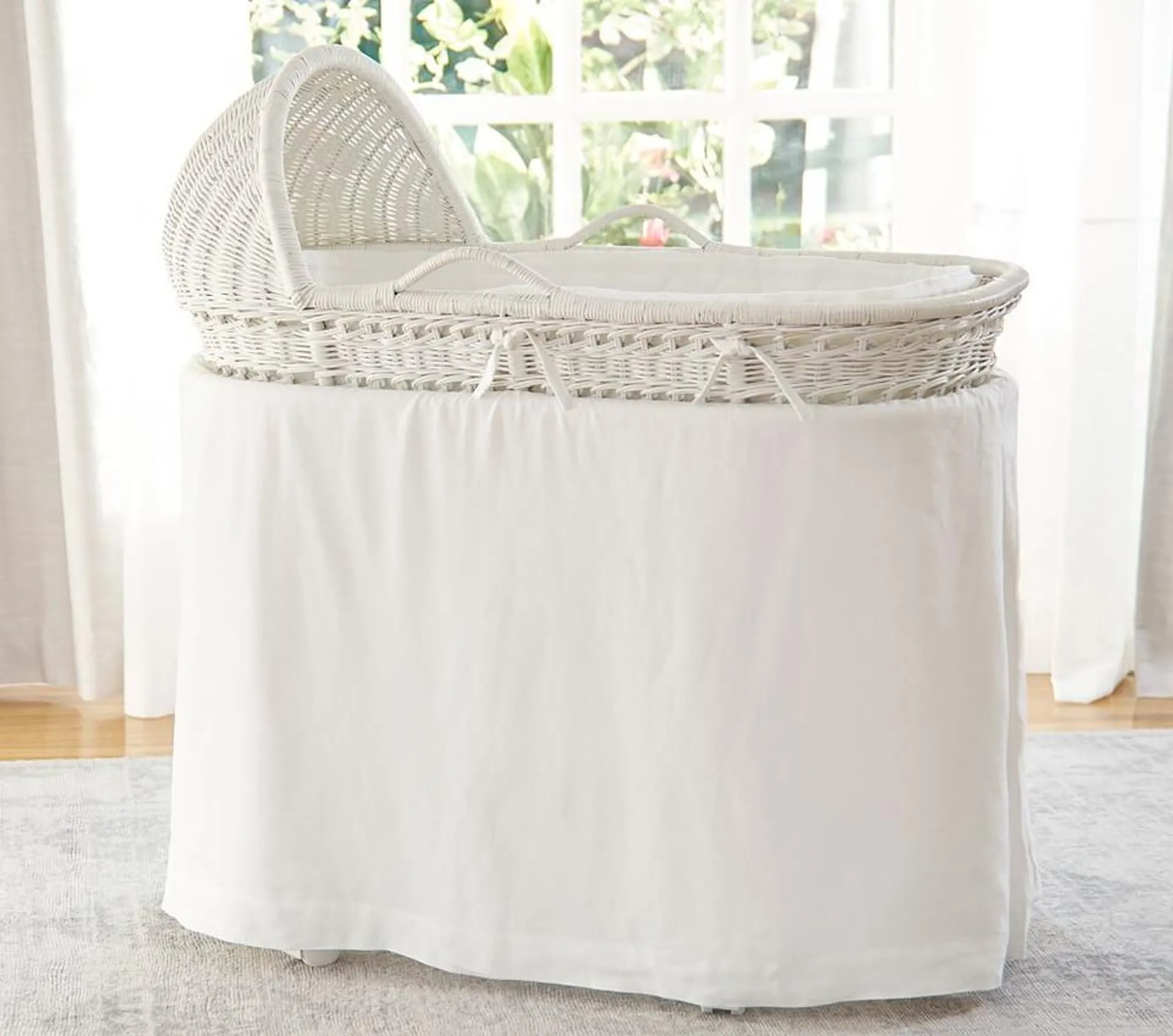 Belgian Flax Linen Bassinet Bed Linen