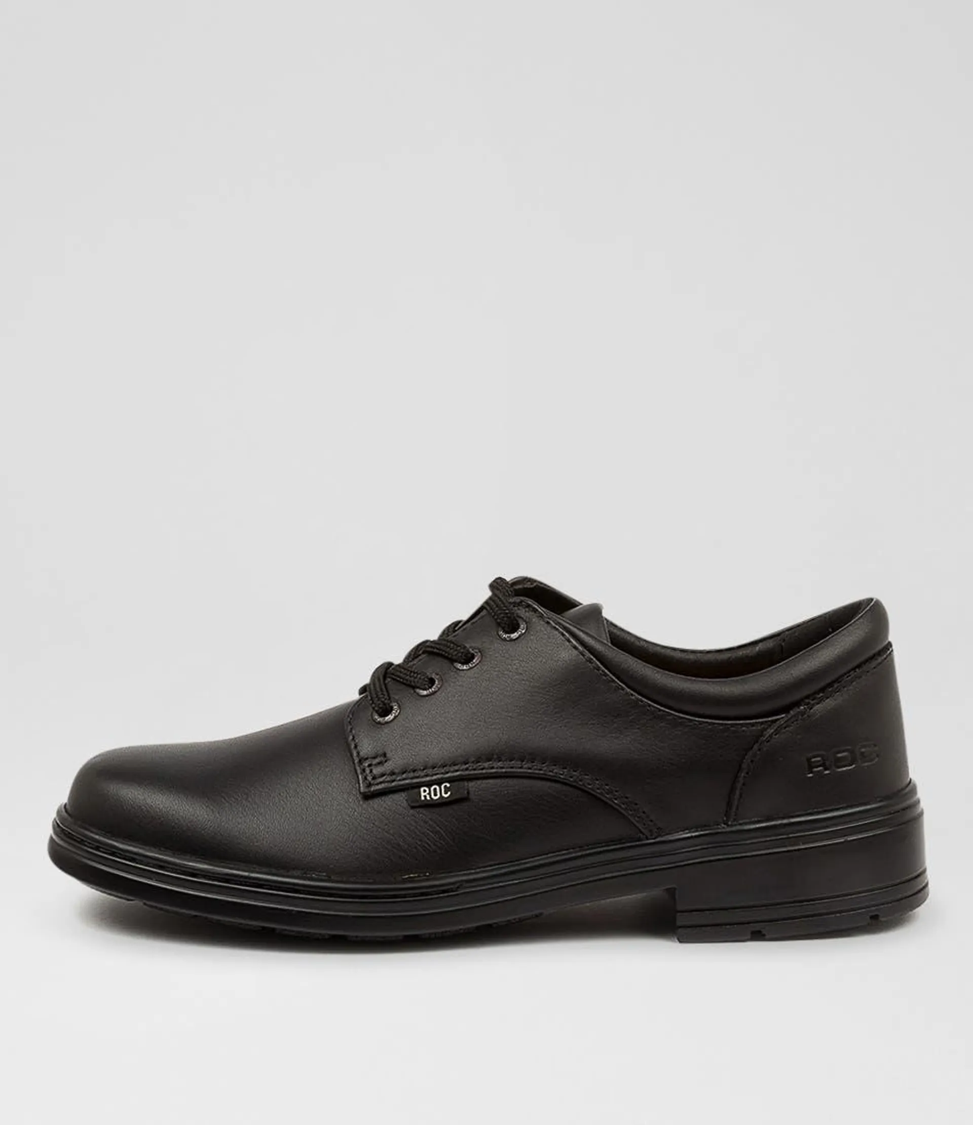 larrikin snr blk leather