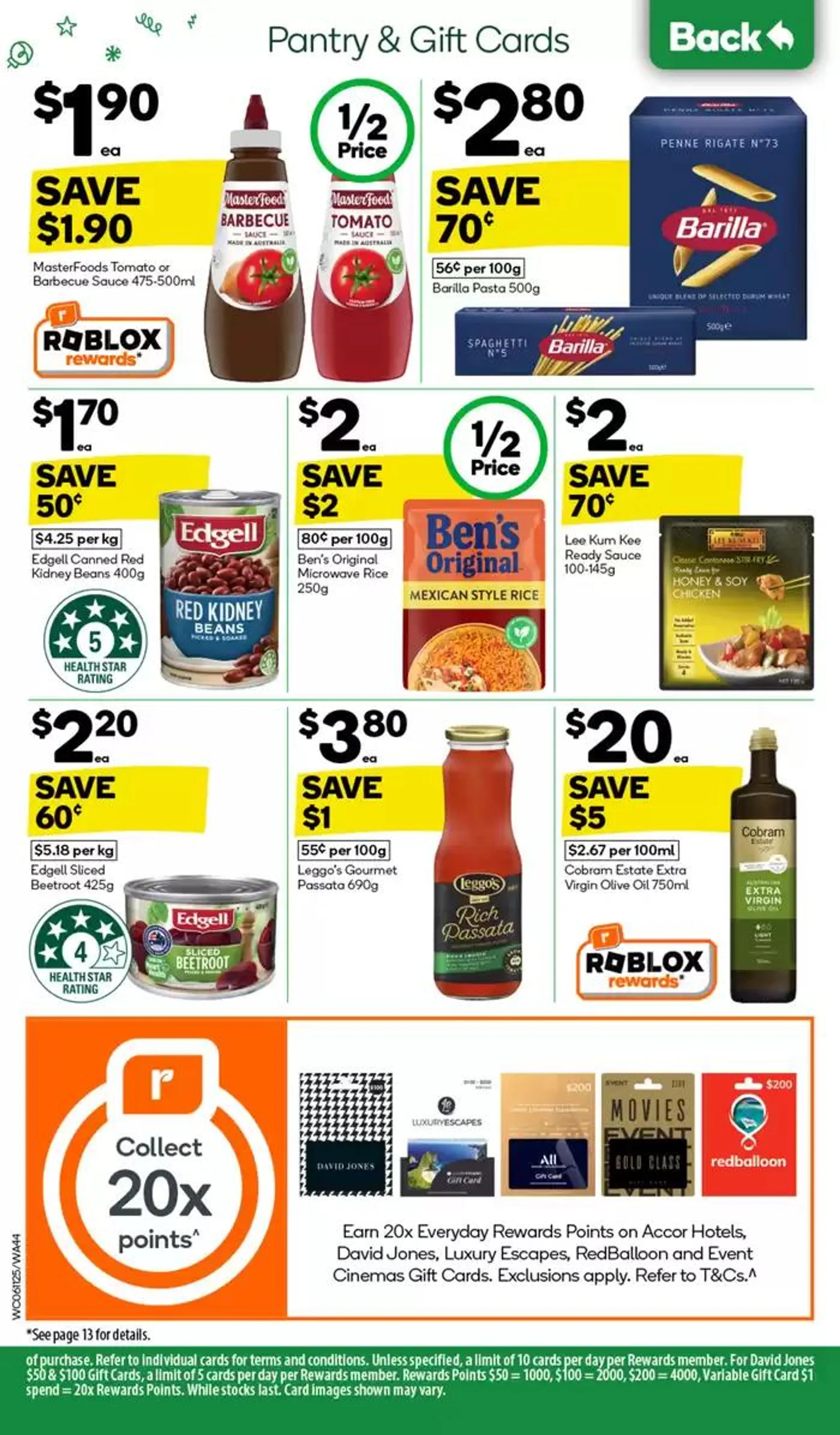 Weekly Specials - 06/11 - Catalogue valid from 6 November to 12 November 2024 - page 44