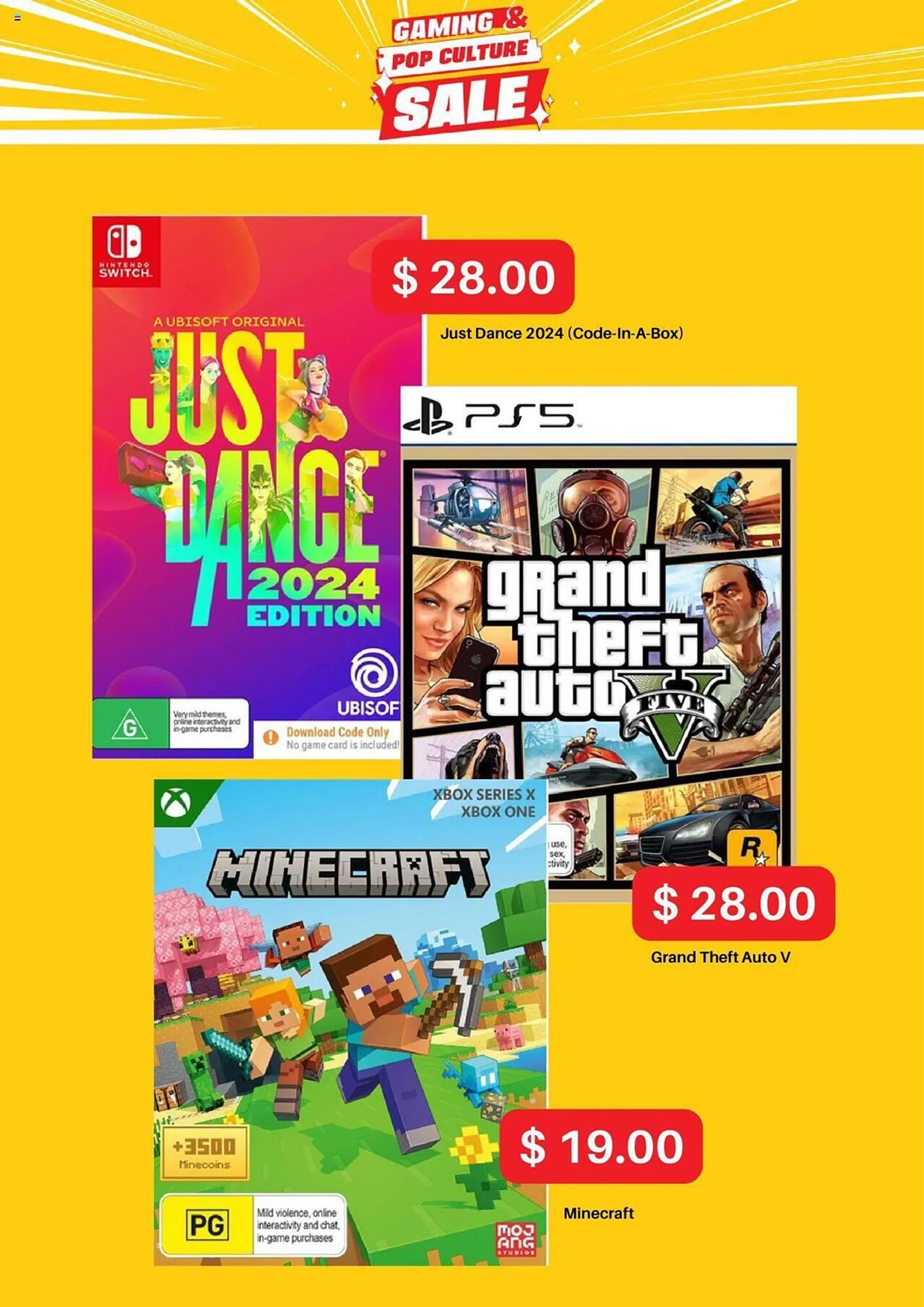 EB Games catalogue - Catalogue valid from 4 October to 9 November 2024 - page 3