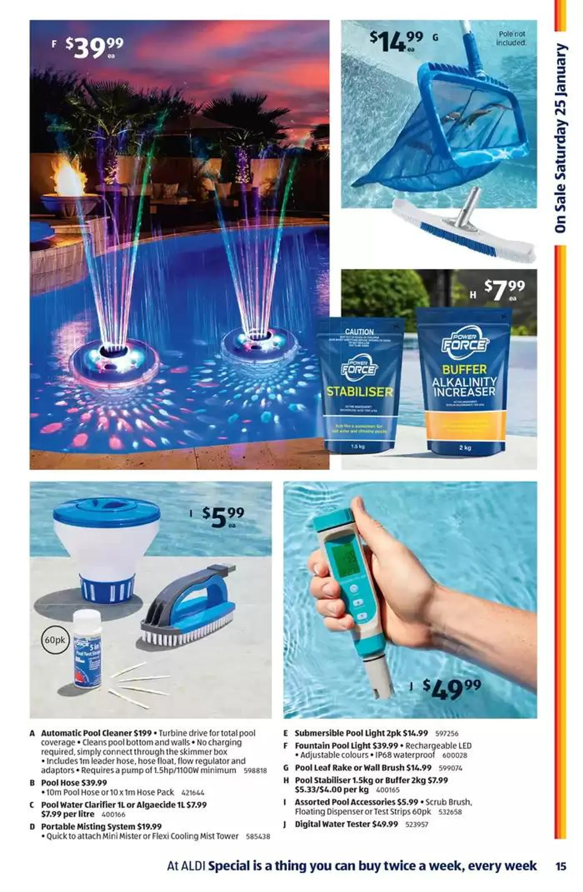 ALDI Special Buys - Catalogue valid from 22 January to 28 January 2025 - page 15