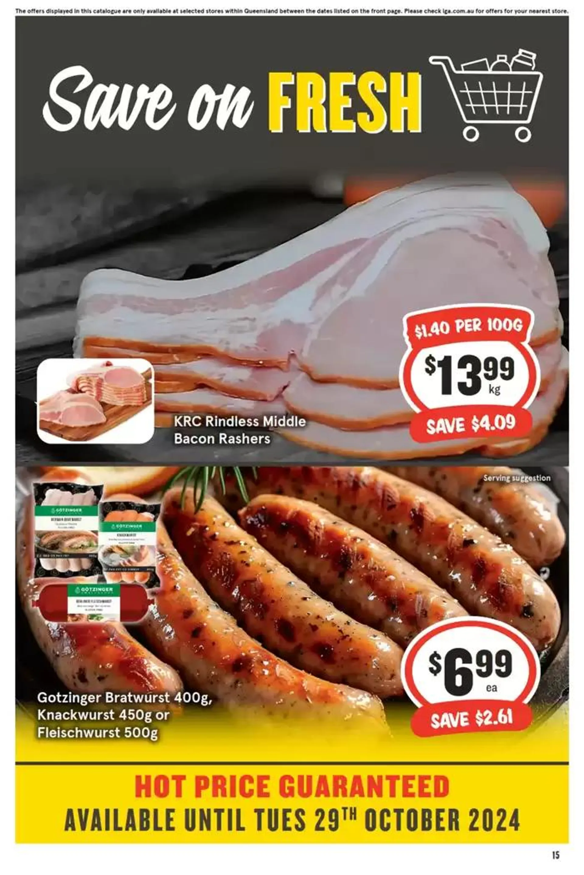 IGA - 1/2 Price - 23/10 - Catalogue valid from 23 October to 29 October 2024 - page 15