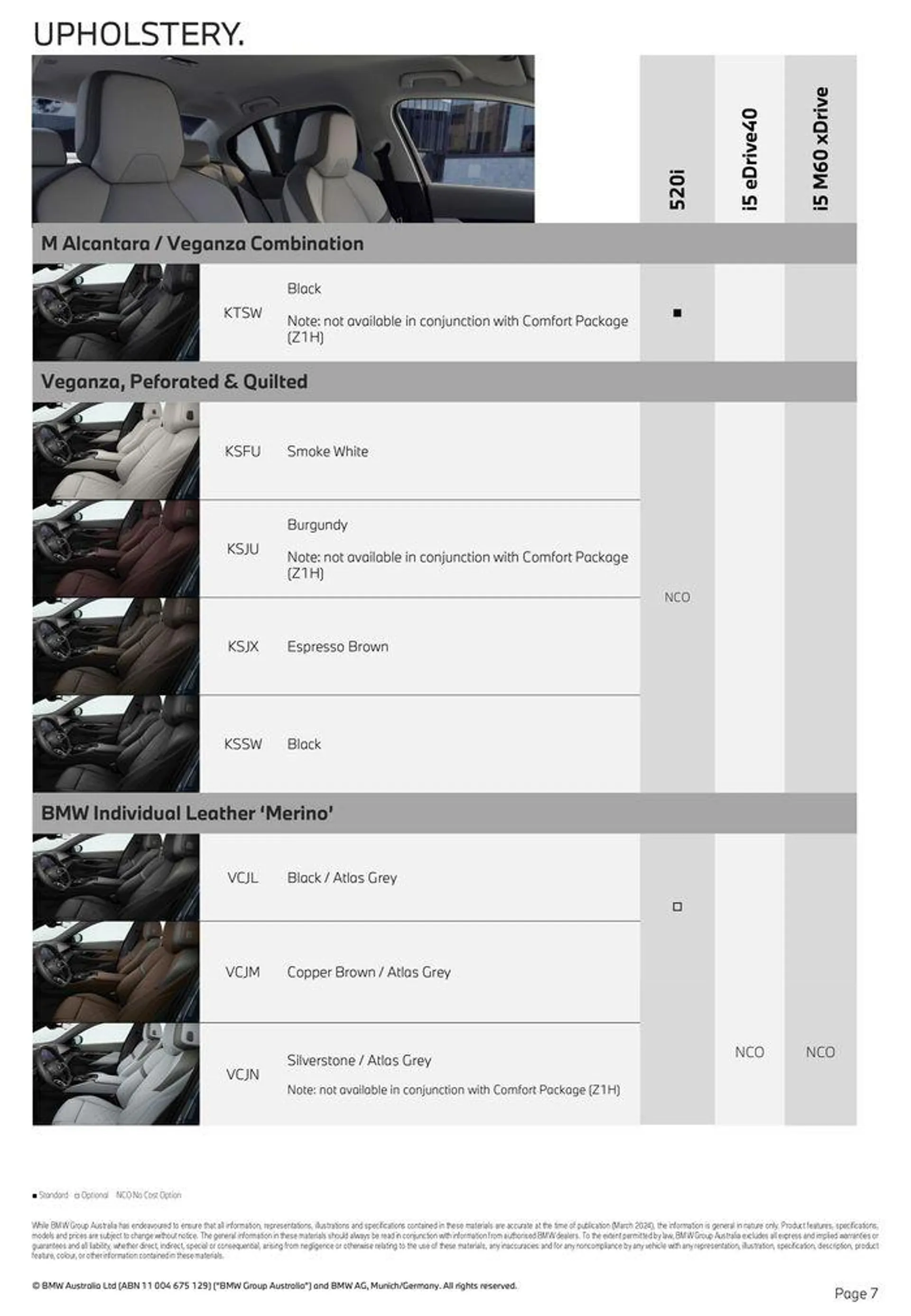 The BMW 5 Series Sedan - Catalogue valid from 15 May to 15 May 2025 - page 7