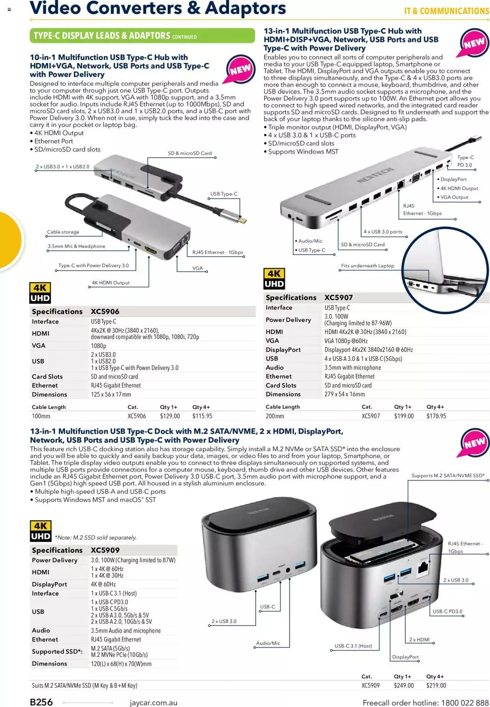 Jaycar Annual Engineering & Scientific Catalogue - Catalogue valid from 27 October to 31 December 2024 - page 256