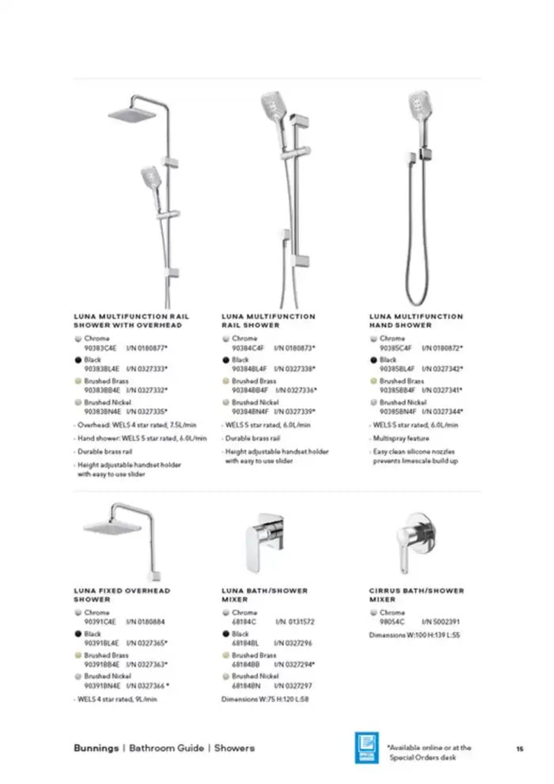 Bathroom Guide - Catalogue valid from 17 October to 15 October 2025 - page 15