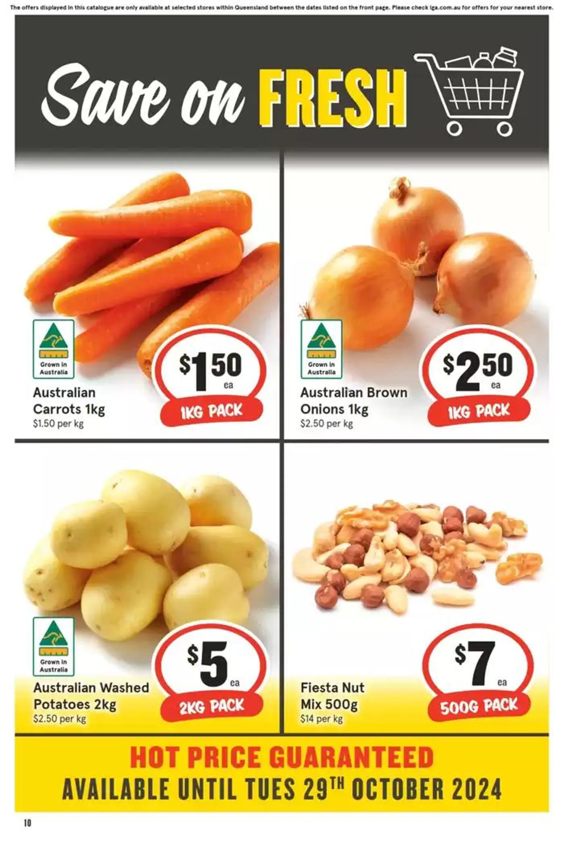 IGA - 1/2 Price - 02/10 - Catalogue valid from 2 October to 8 October 2024 - page 10