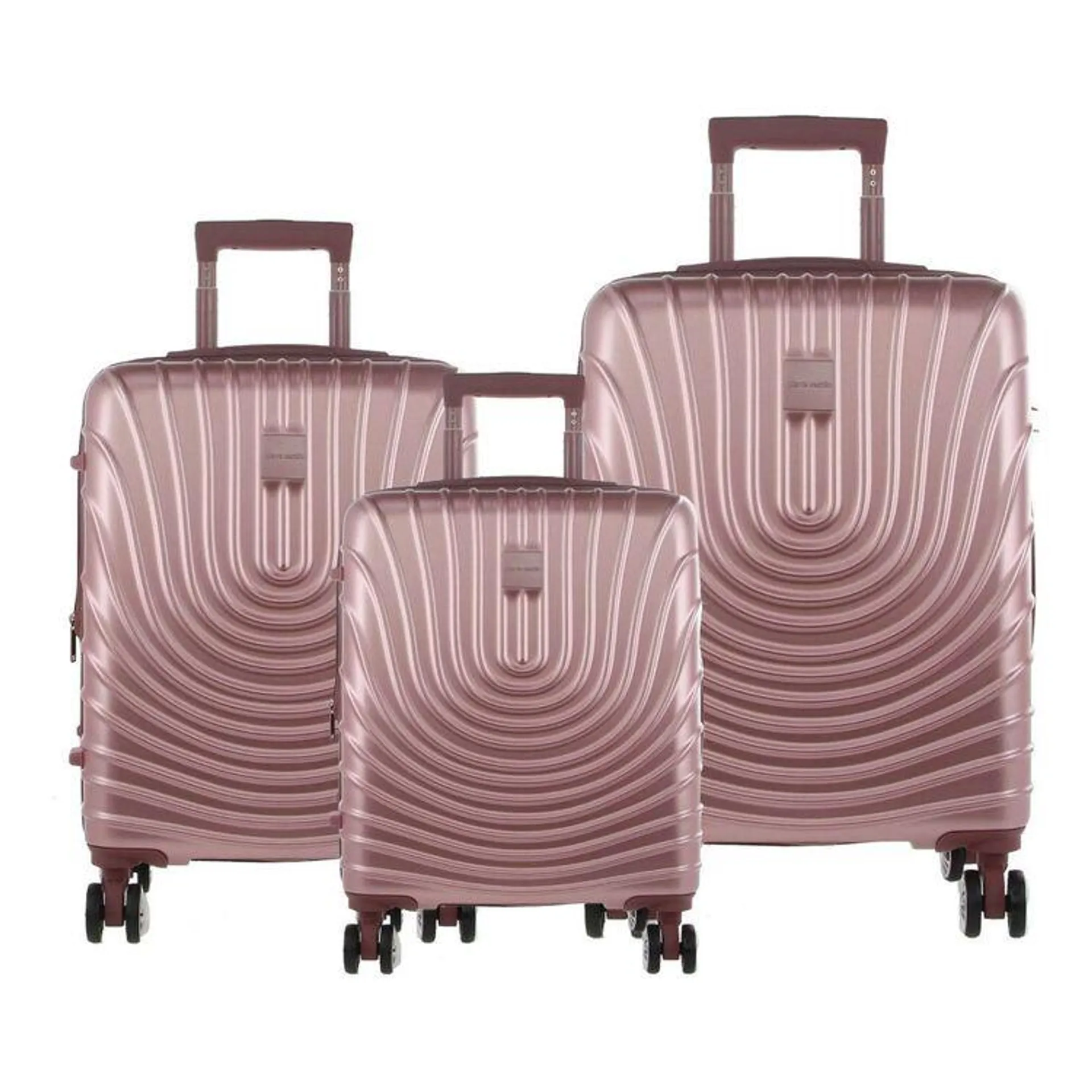 Pierre Cardin 70cm Medium Hard-Shell Suitcase Rose 70 cm