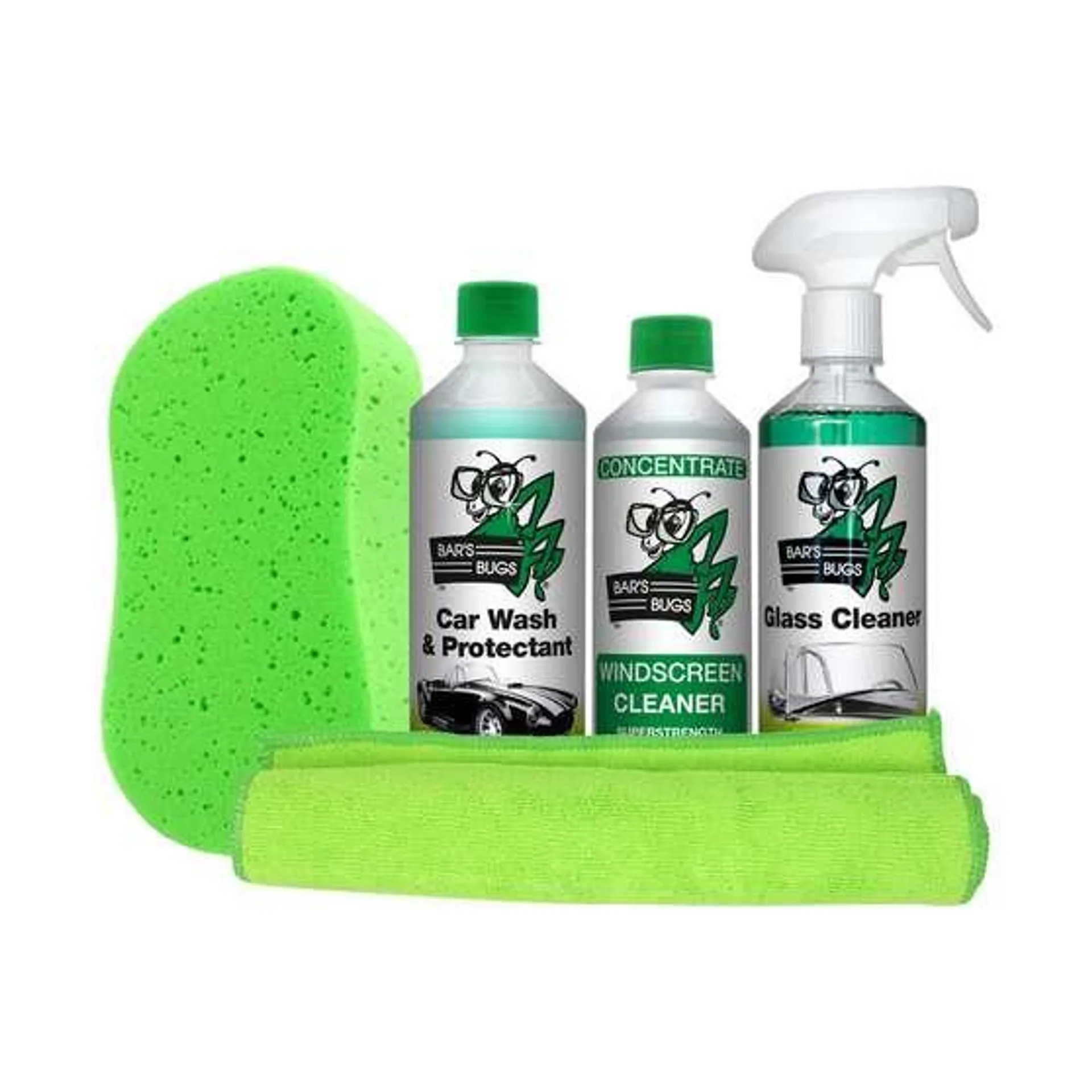 Bar's Bugs 6pc Car Cleaning Kit