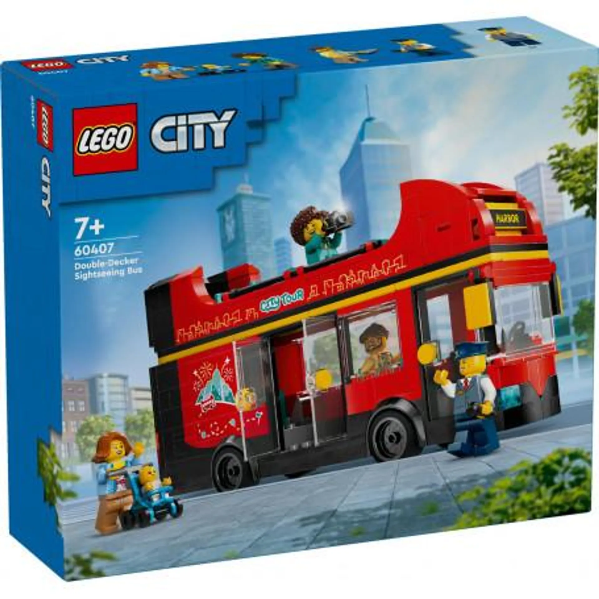 LEGO LEGO City Red Double-Decker Sightseeing Bus 60407