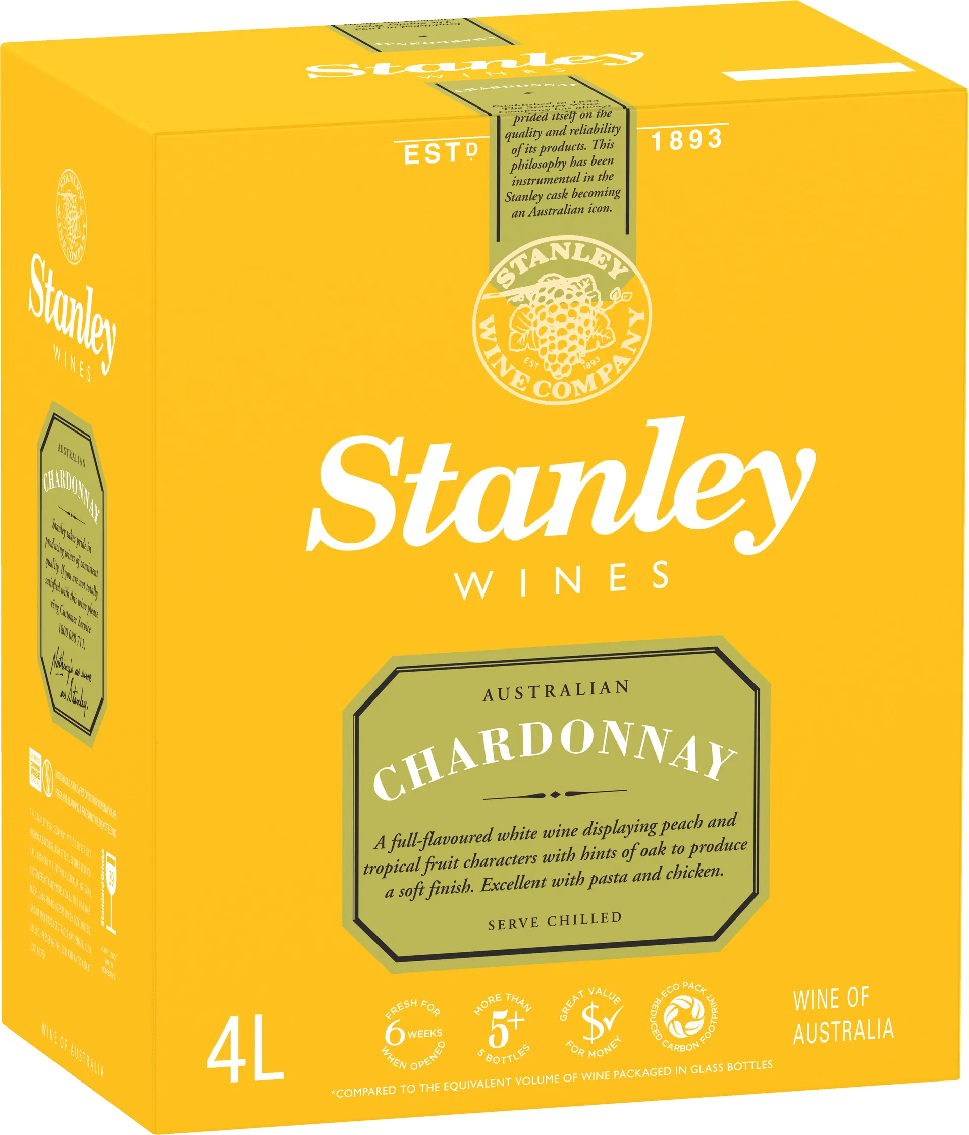 Stanley Chardonnay Cask 4LT