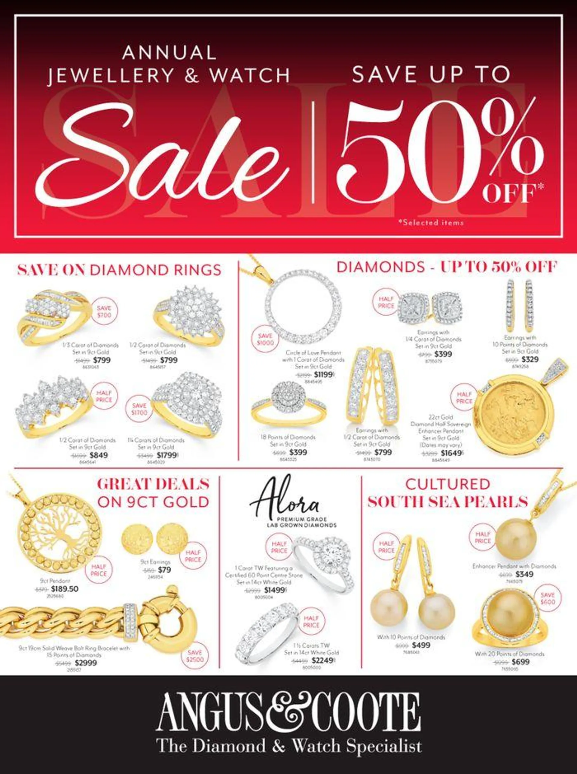 Annual Jewellery & Watch Sale - 1