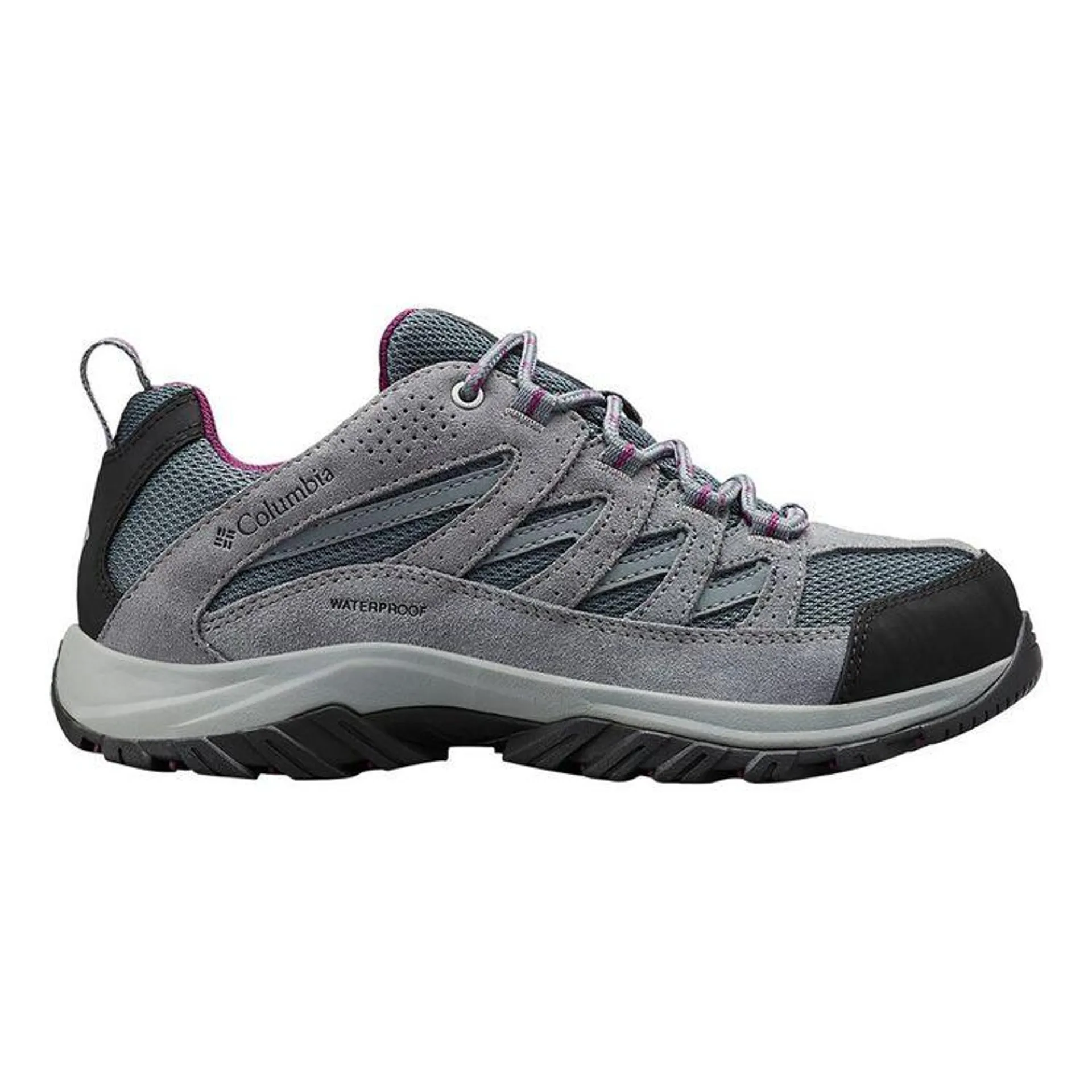 Columbia Women's Crestwood™ Waterproof Low Hiking Shoes Graphite & Wild Iris