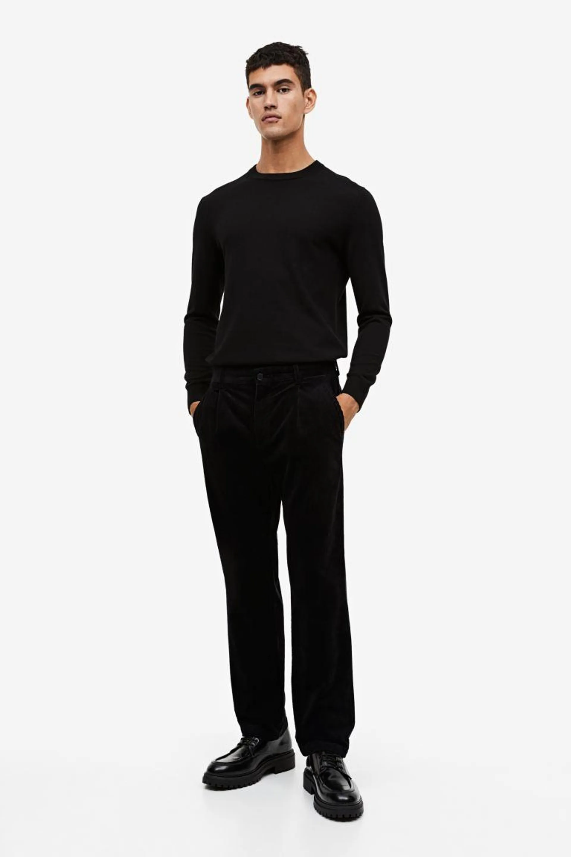 Regular Fit Corduroy Pants