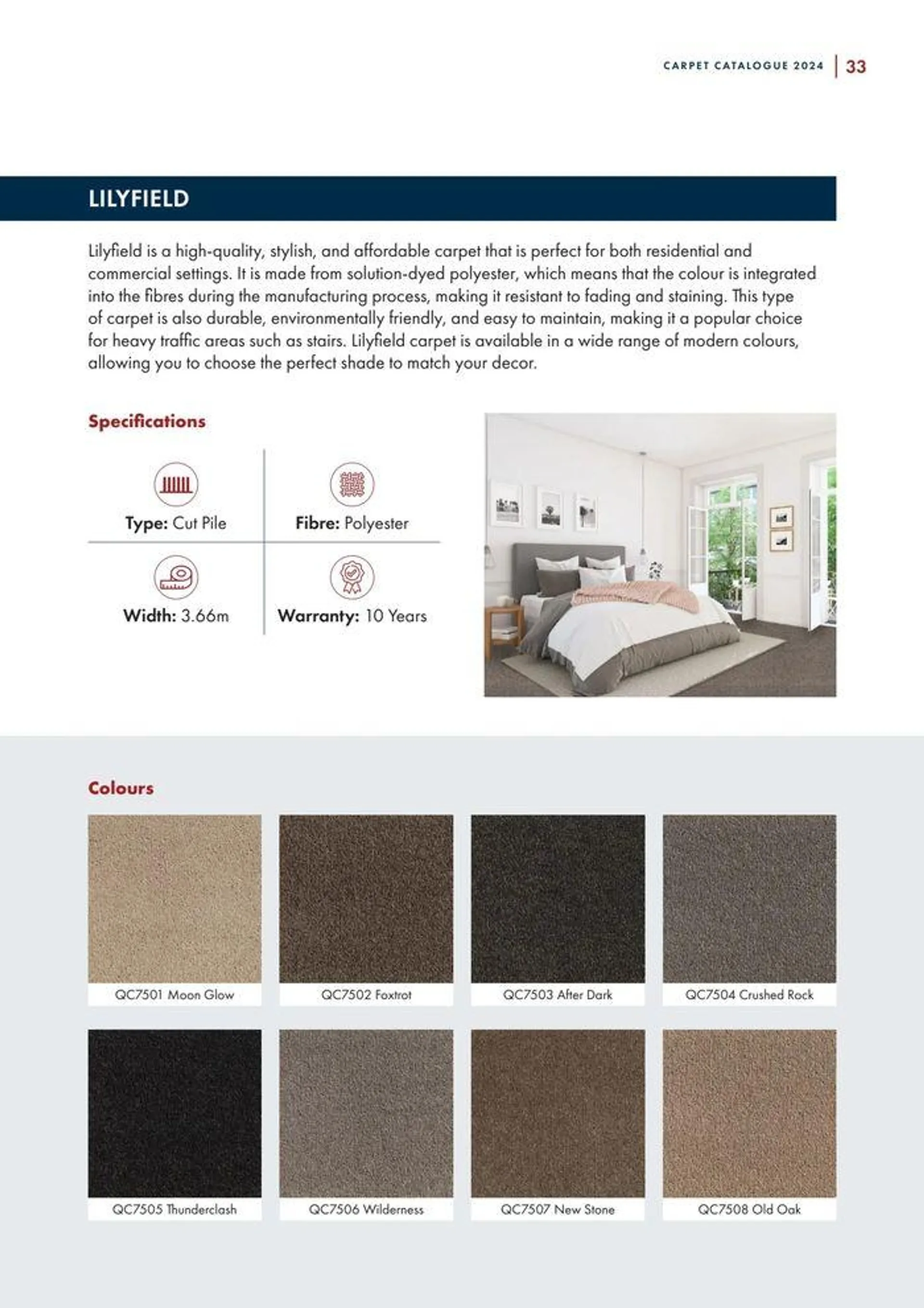 Carpet Catalogue - Catalogue valid from 24 September to 31 December 2024 - page 33