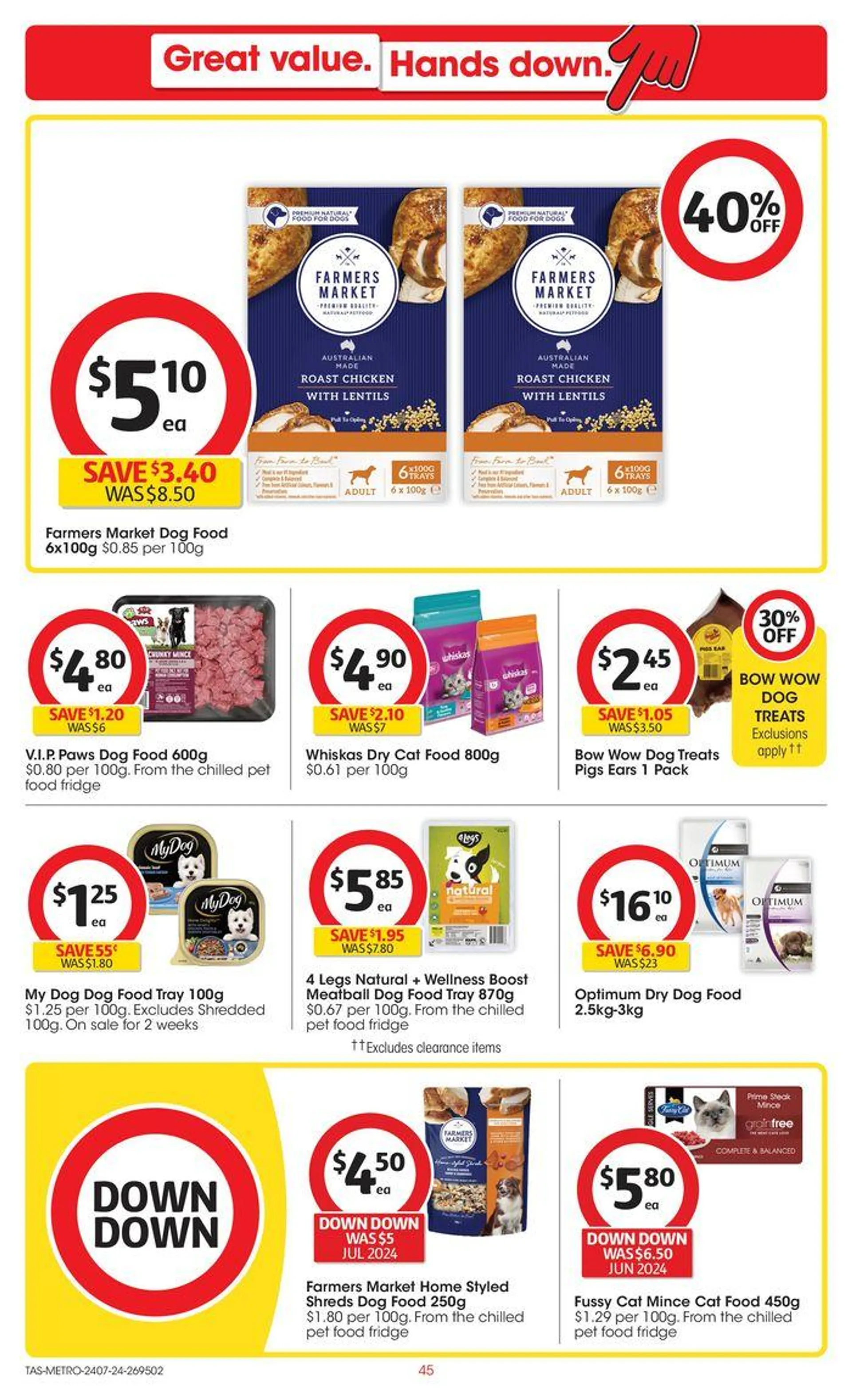 Great Value. Hands Down. - 24th July - Catalogue valid from 24 July to 30 July 2024 - page 45