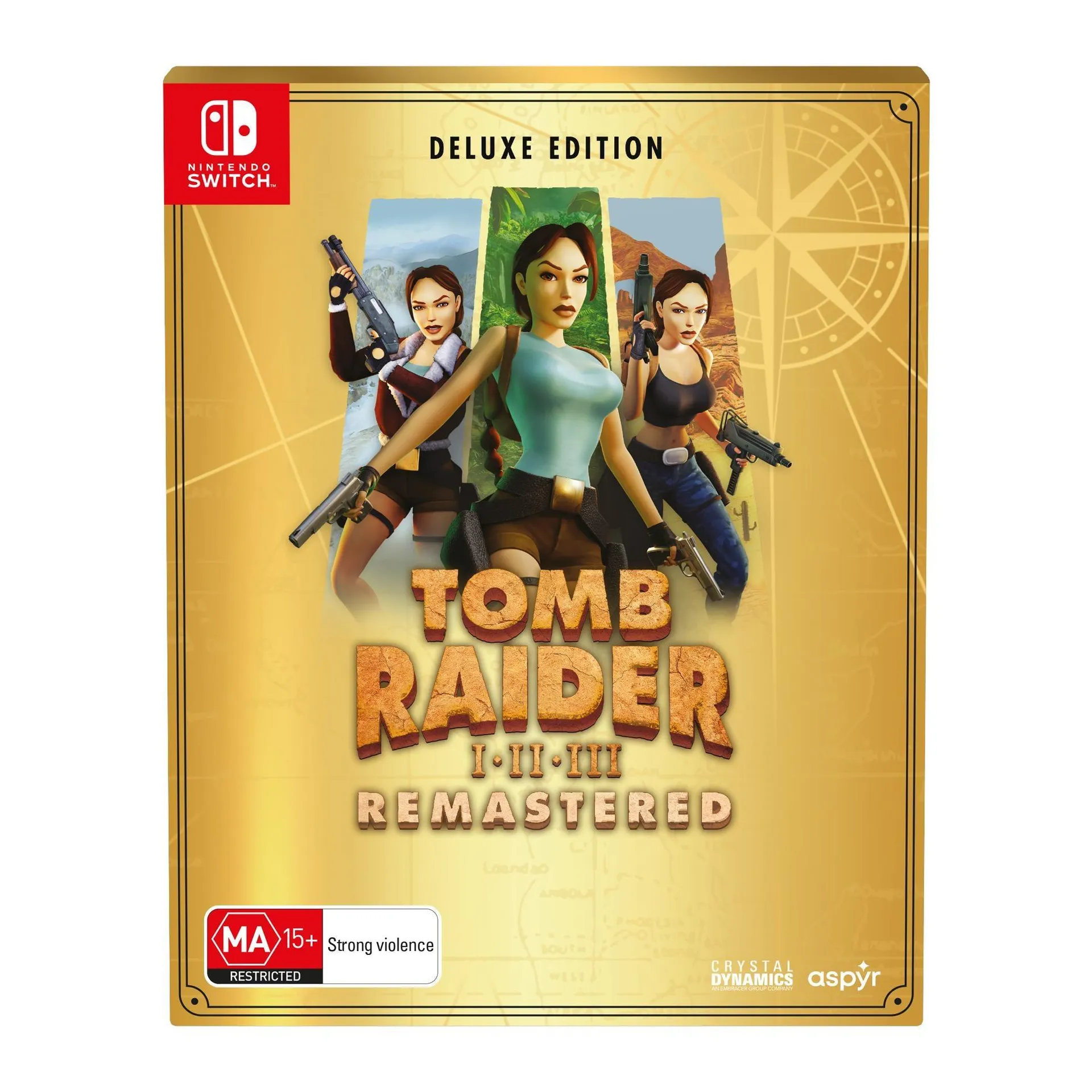 Tomb Raider I-III Remastered Deluxe Edition