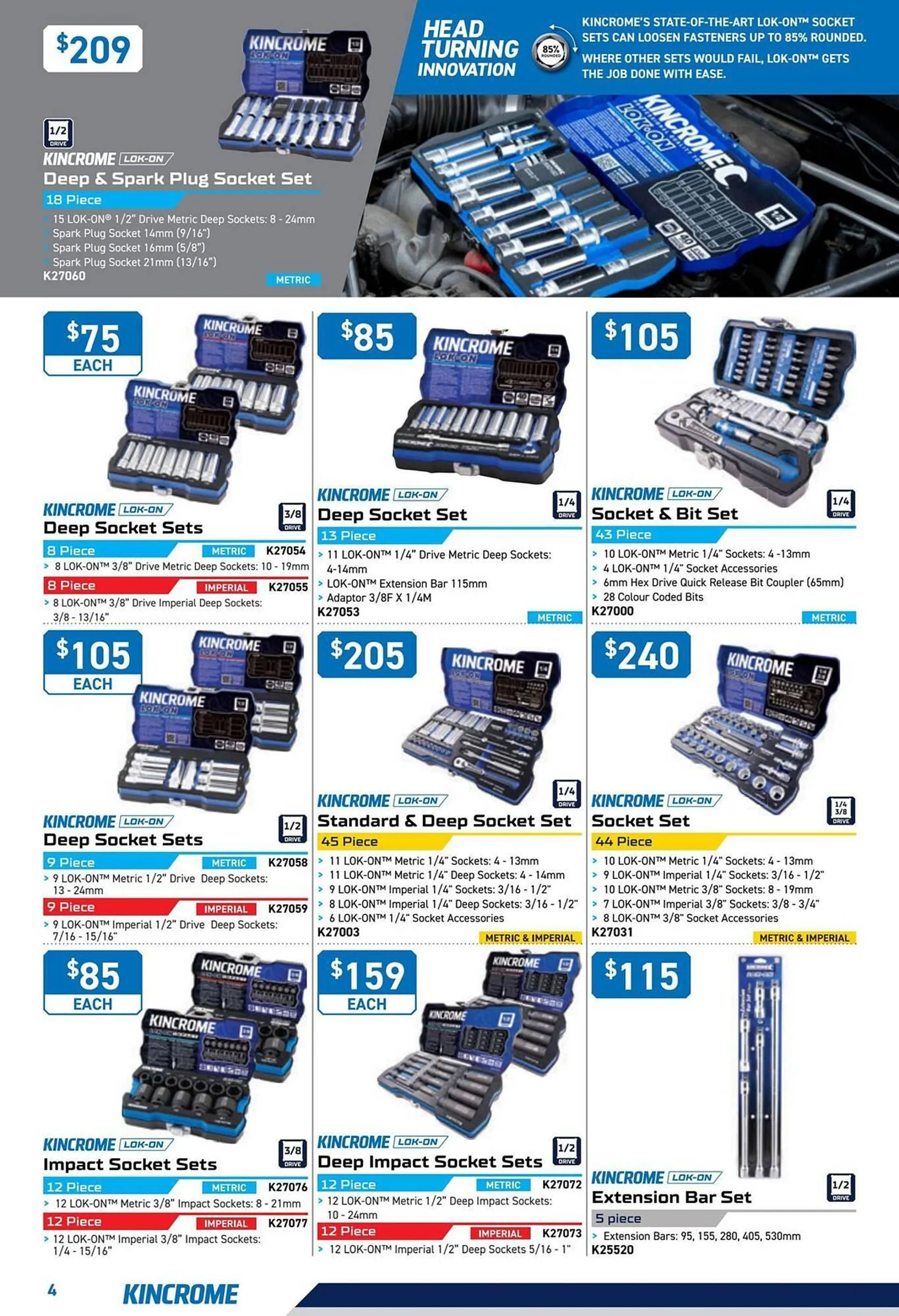 Kincrome catalogue - Catalogue valid from 14 April to 30 May 2025 - page 4
