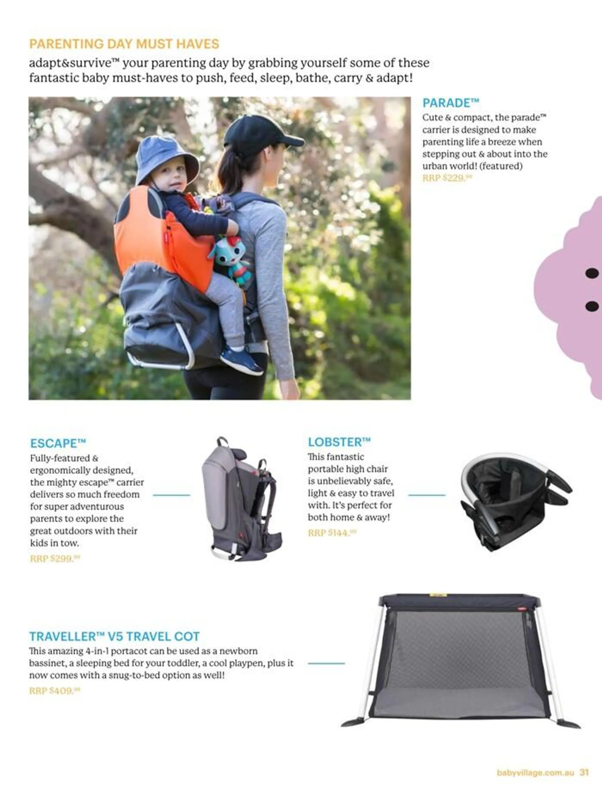 Baby Gear Buying Guide - Catalogue valid from 7 April to 31 December 2024 - page 31