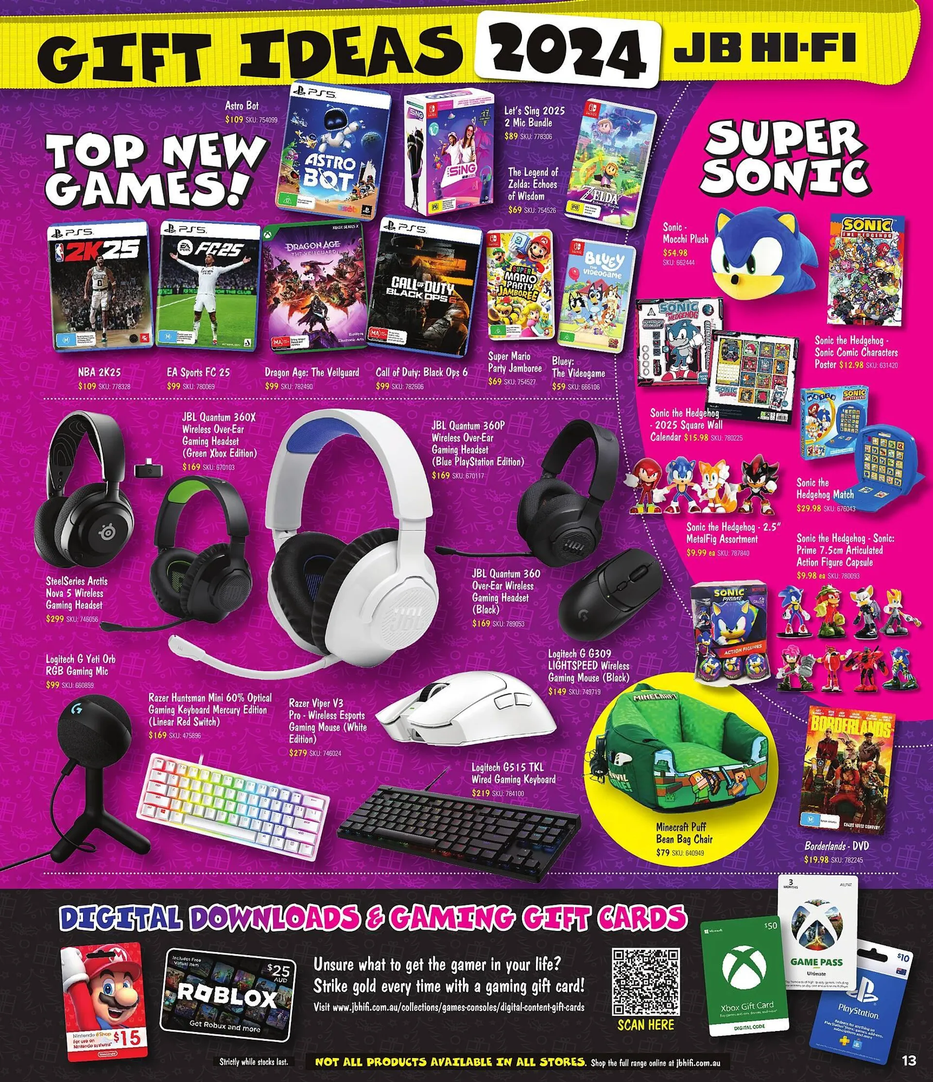 JB Hi-Fi catalogue - Catalogue valid from 13 November to 24 December 2024 - page 13